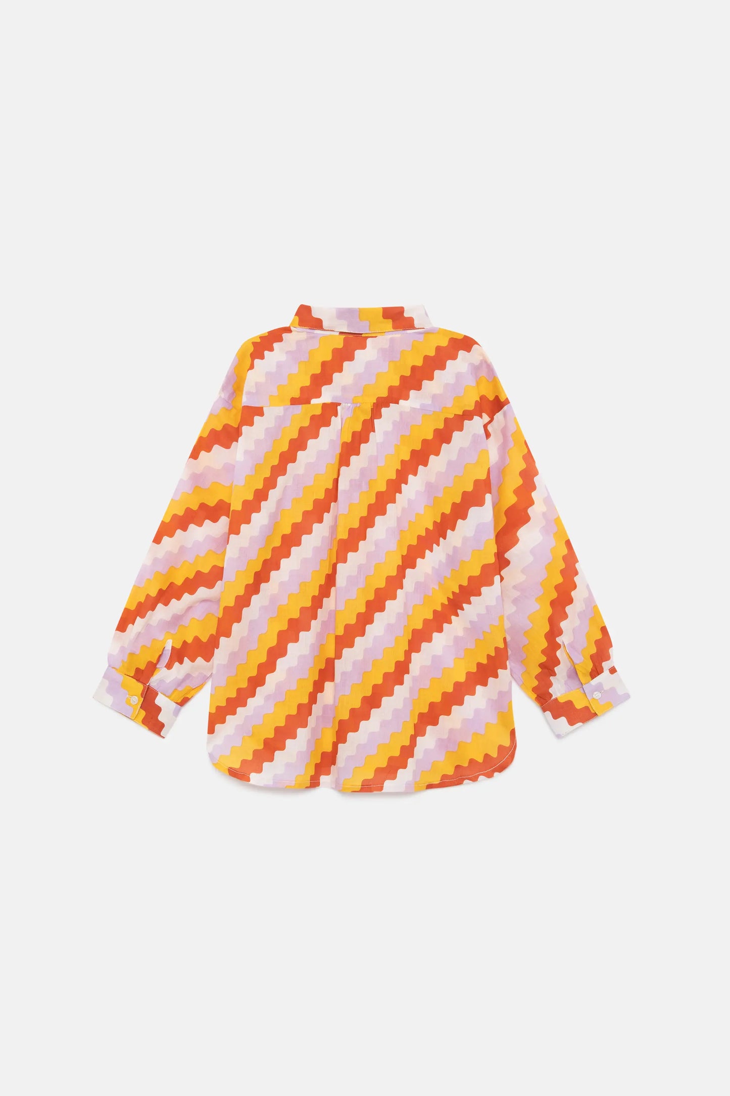 Camisa unisex estampado Zigzag