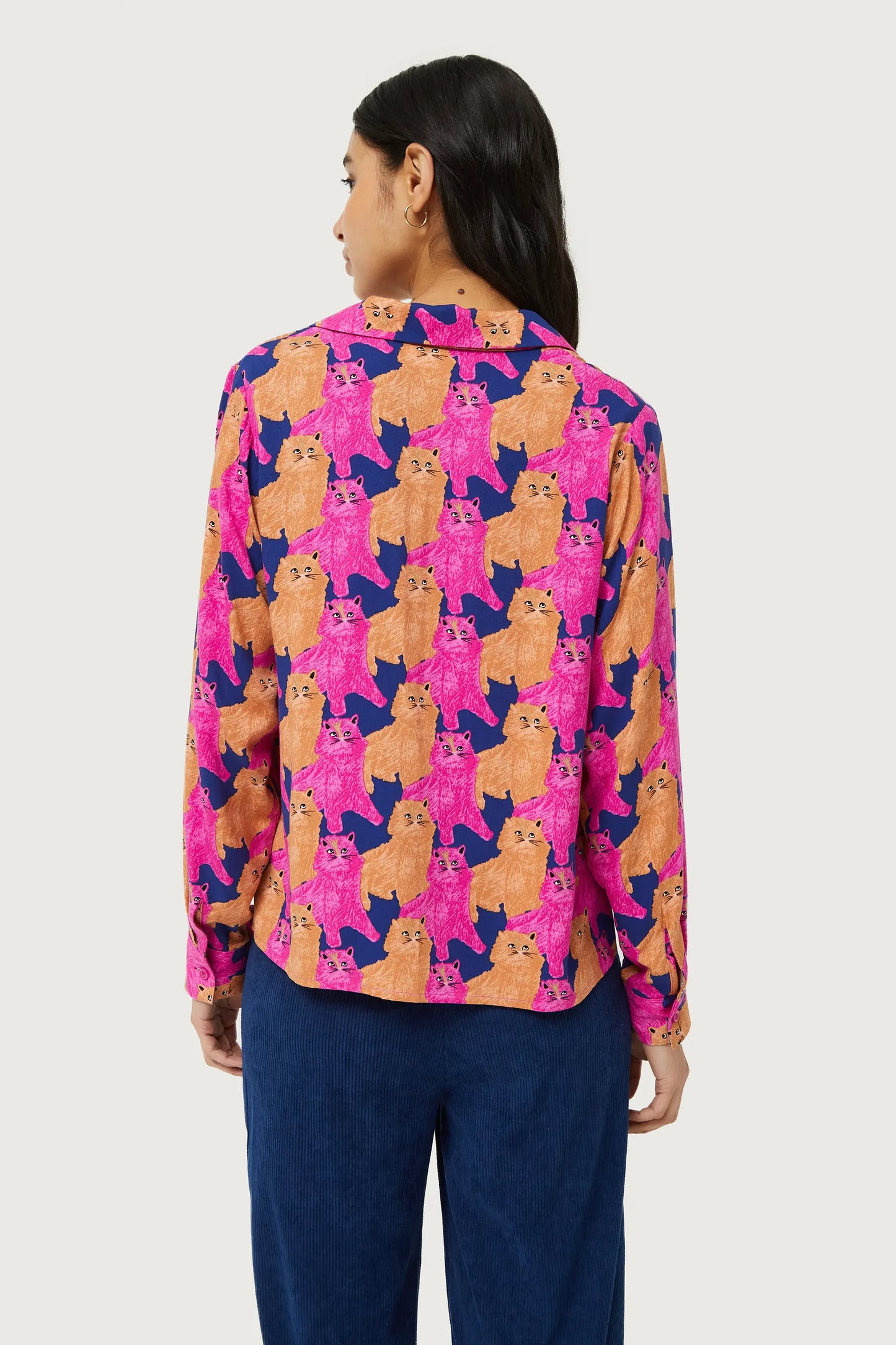 Cat print shirt