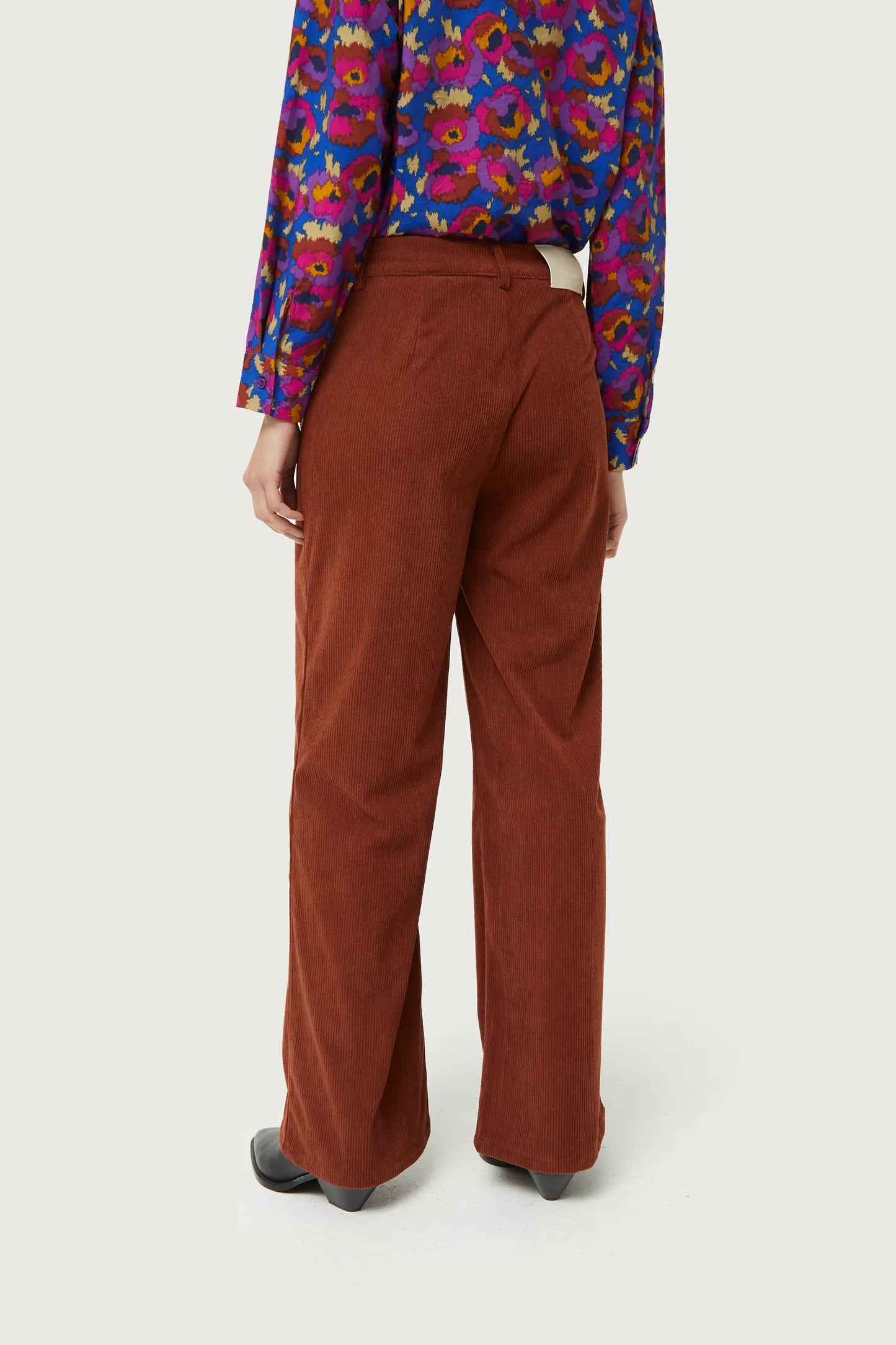 Brown corduroy pants