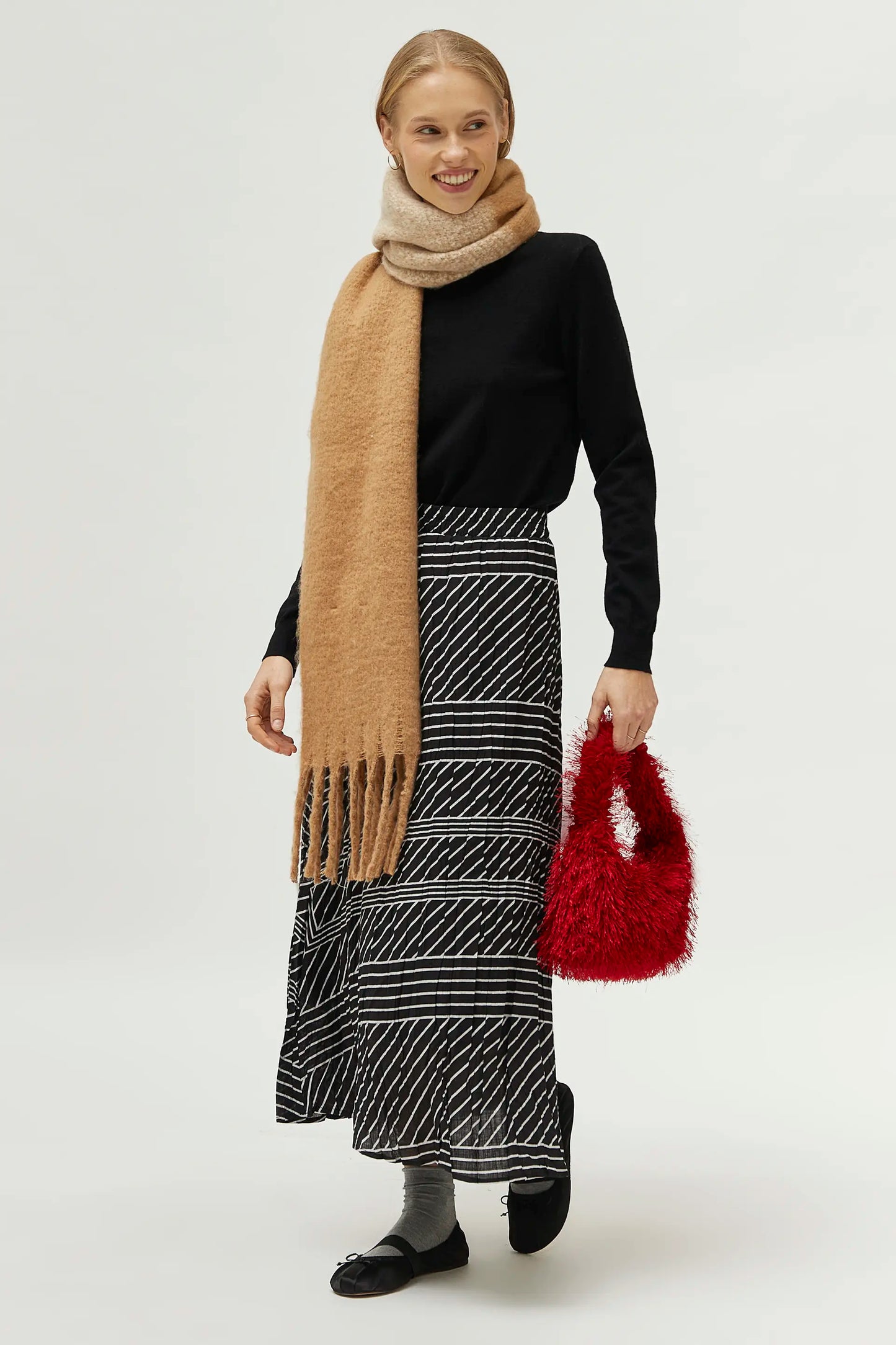 Maglione dolcevita nero