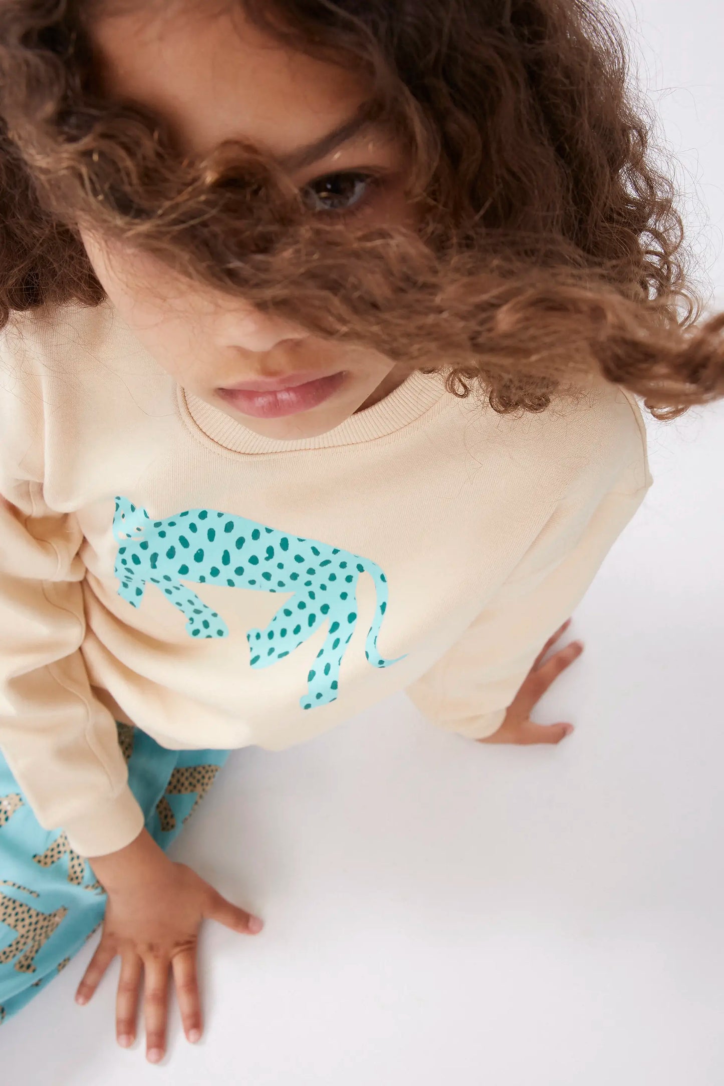 Sudadera unisex print jaguar