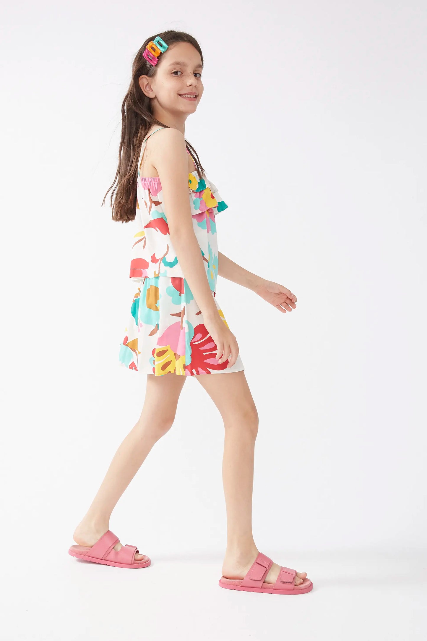 Top de niña estampado Nenufar