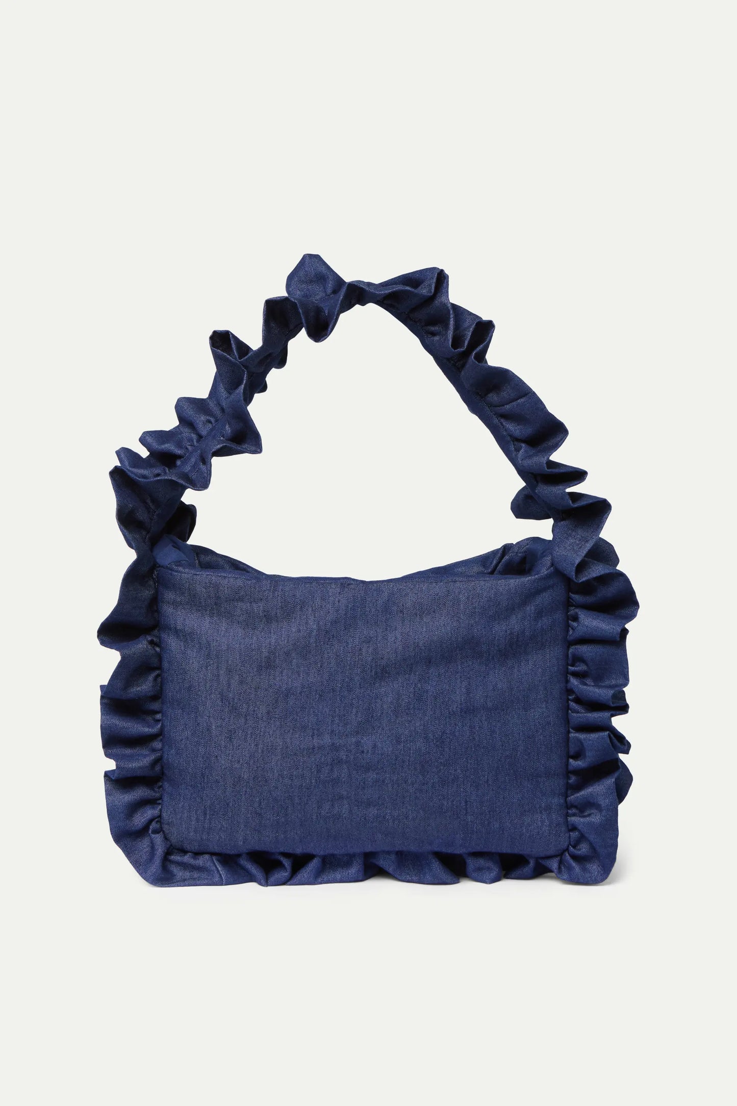Bolso de mano chambray azul oscuro