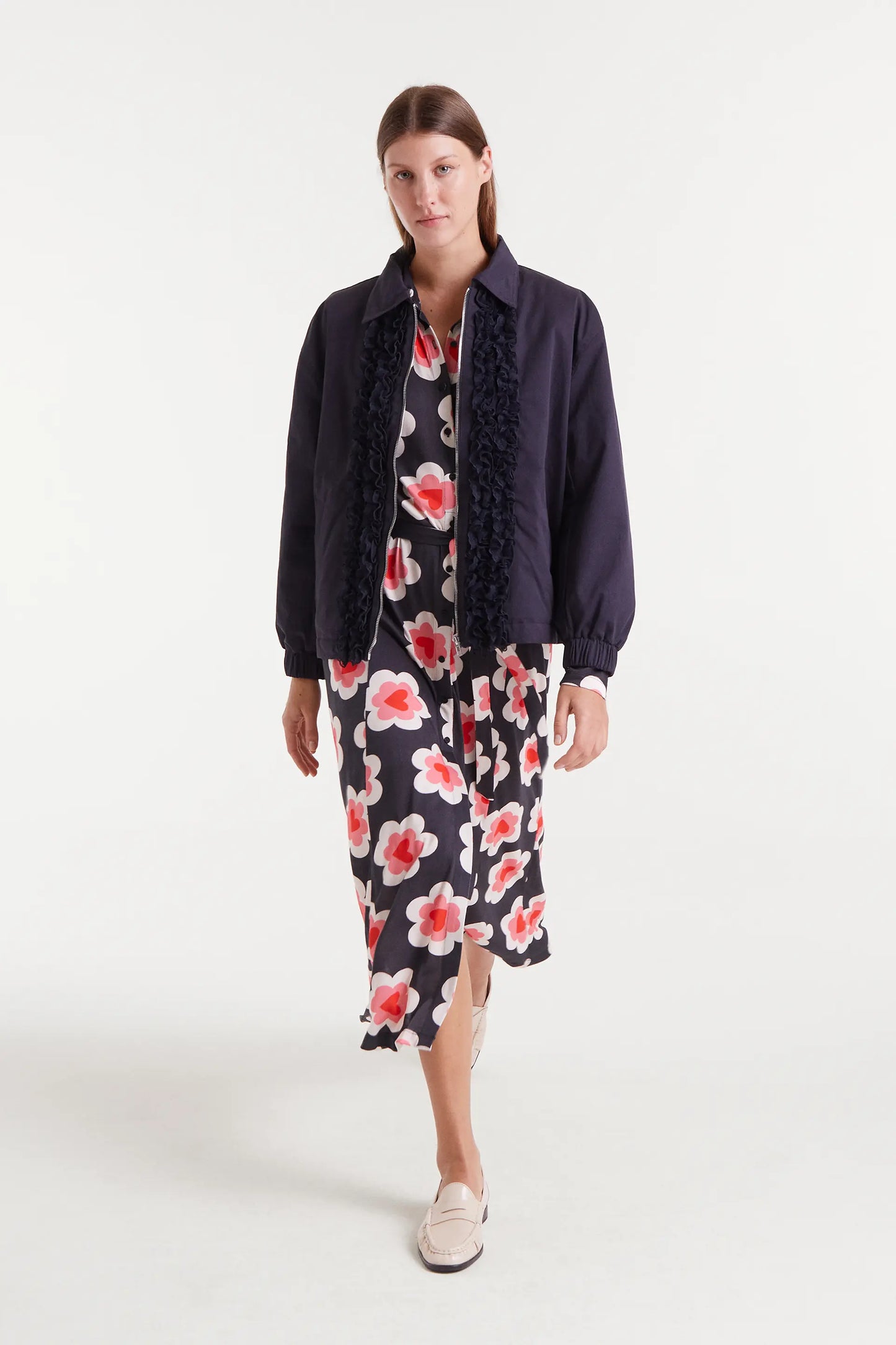 Abito lungo con stampa SweetHeart