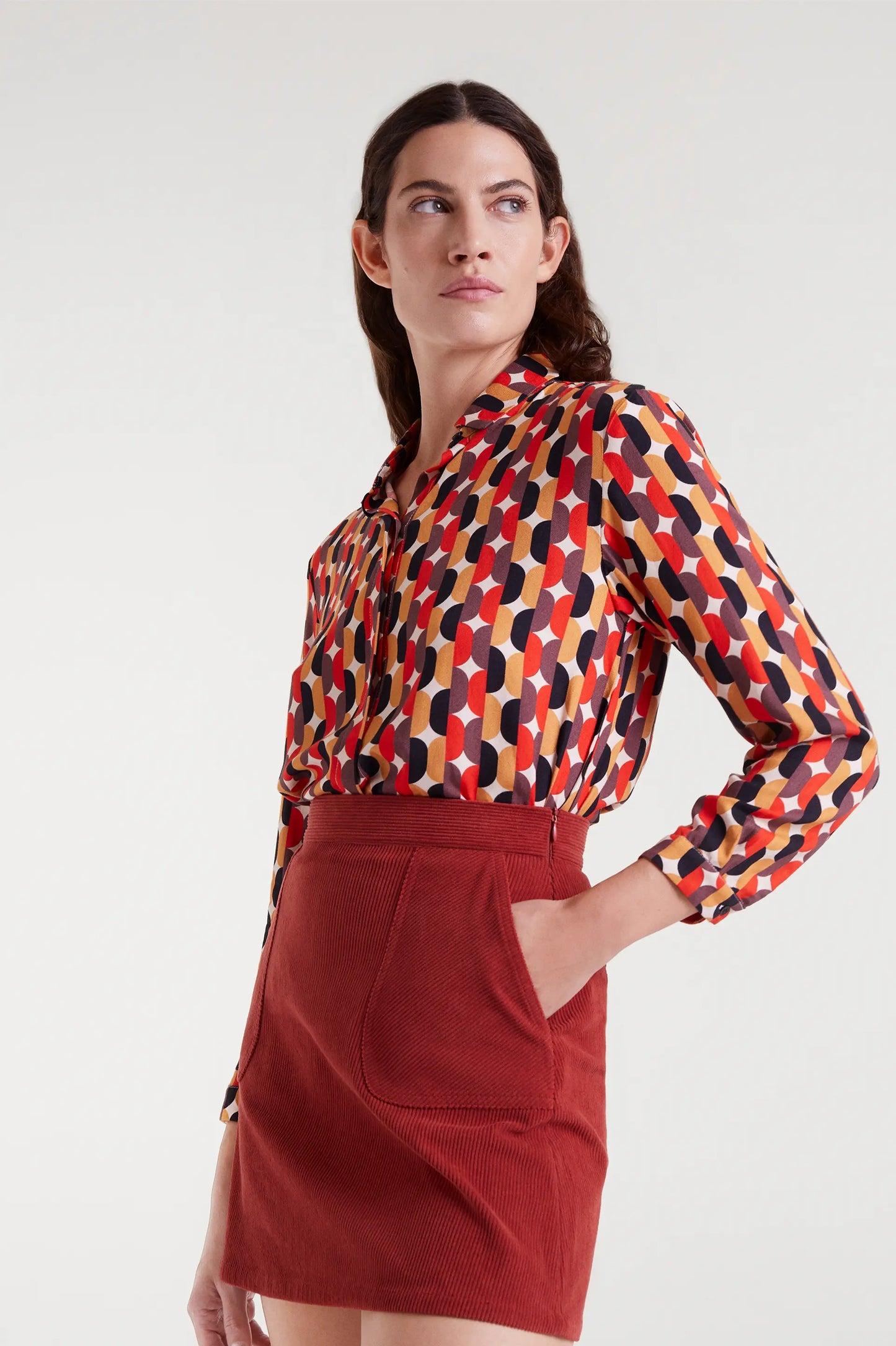 Camisa con estampado Link