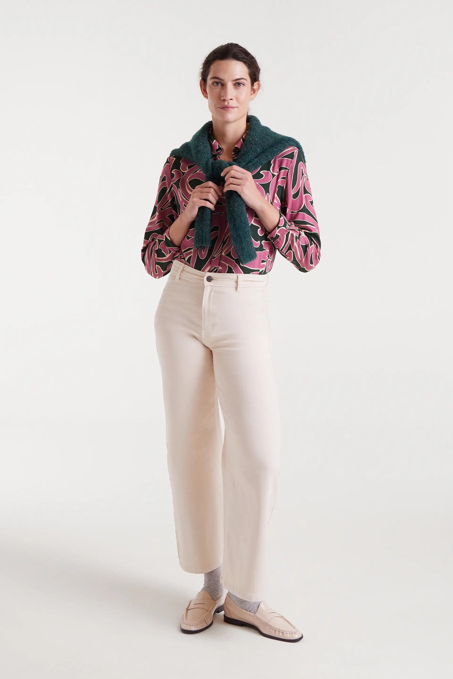 Pastures print shirt