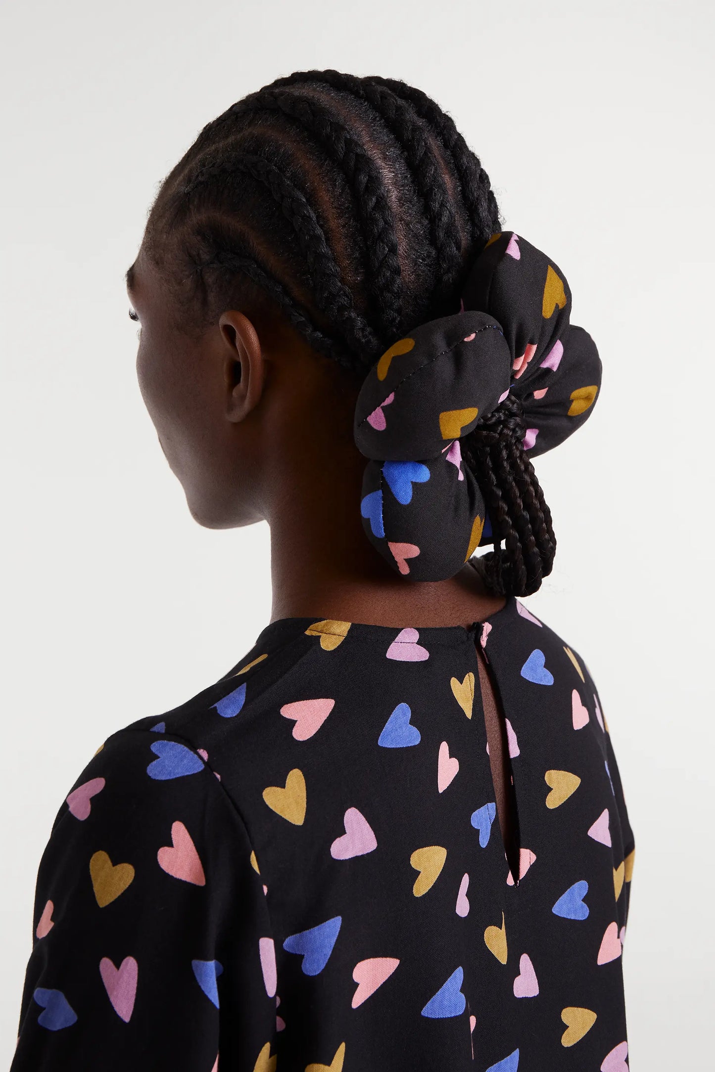 Coletero con forma de flor estampado Potpourri