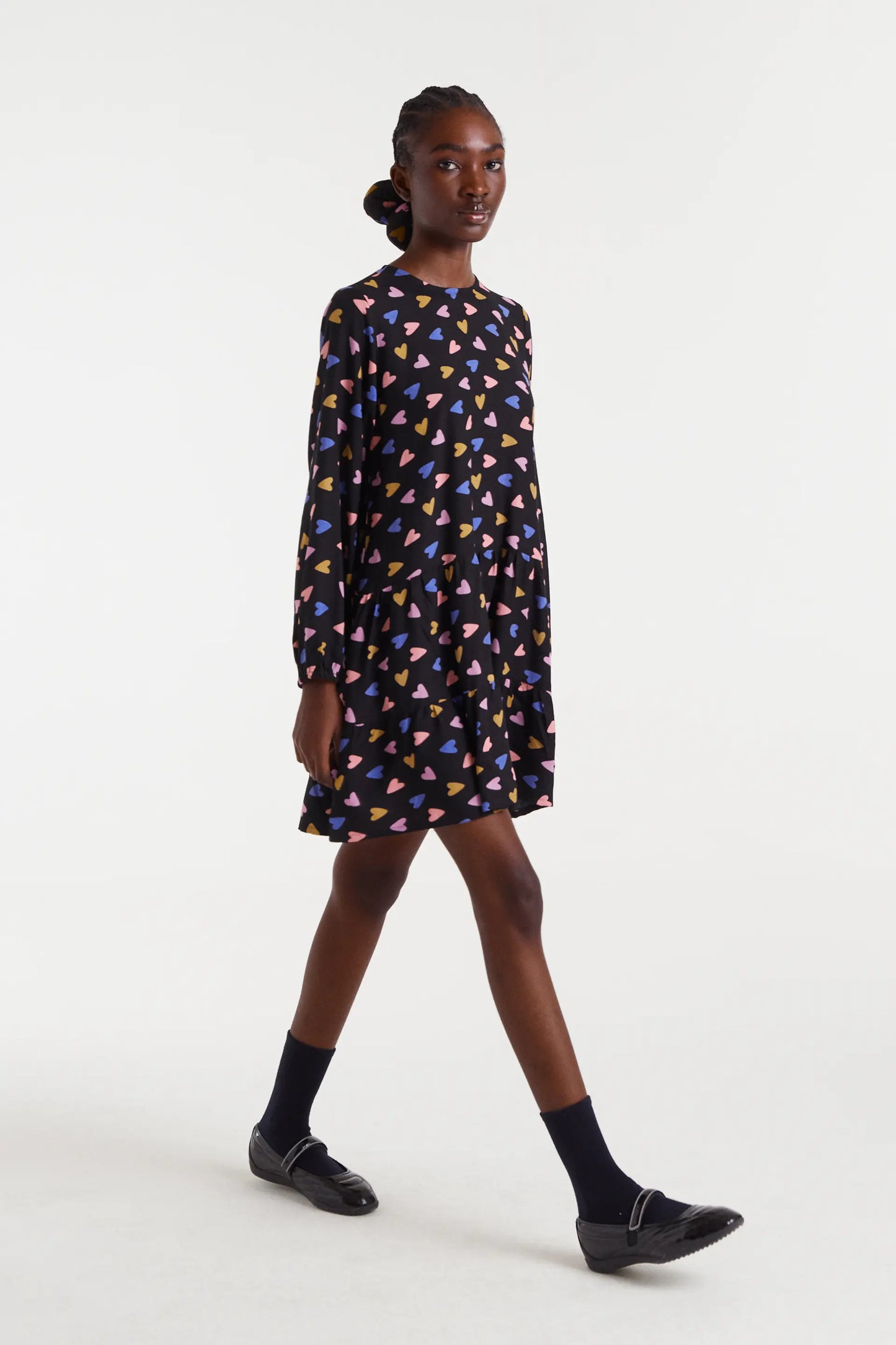 Short dress with Potpourri print