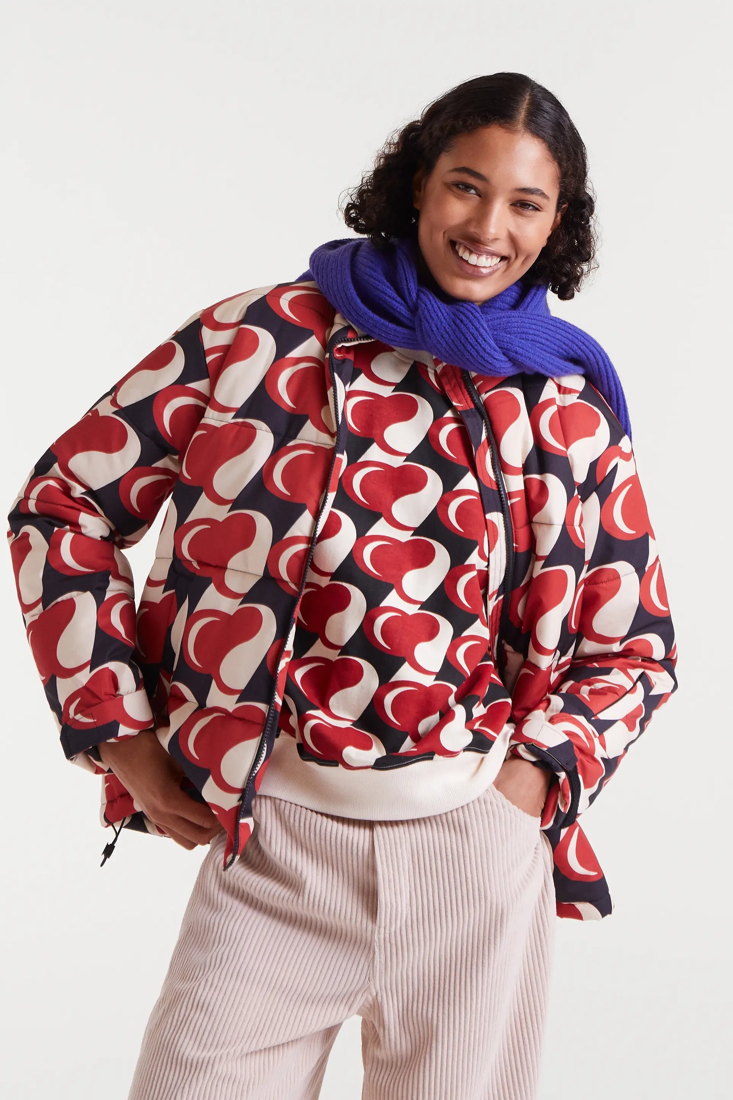 Heart Attack Print Sweatshirt