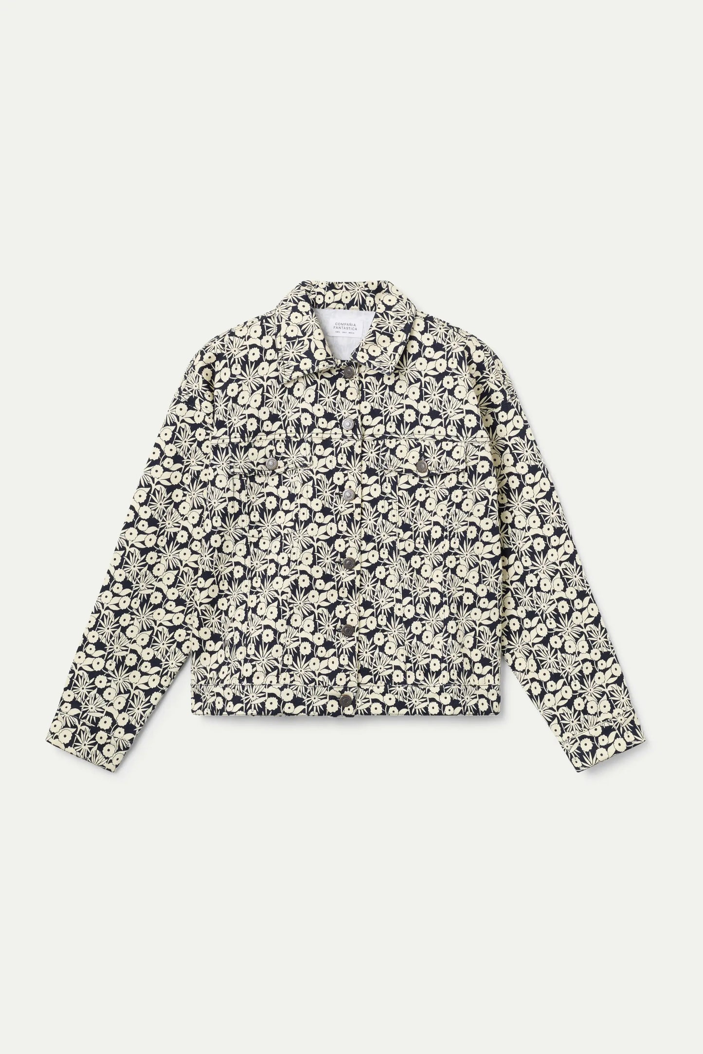 Chaqueta vaquero con estampado Tofu