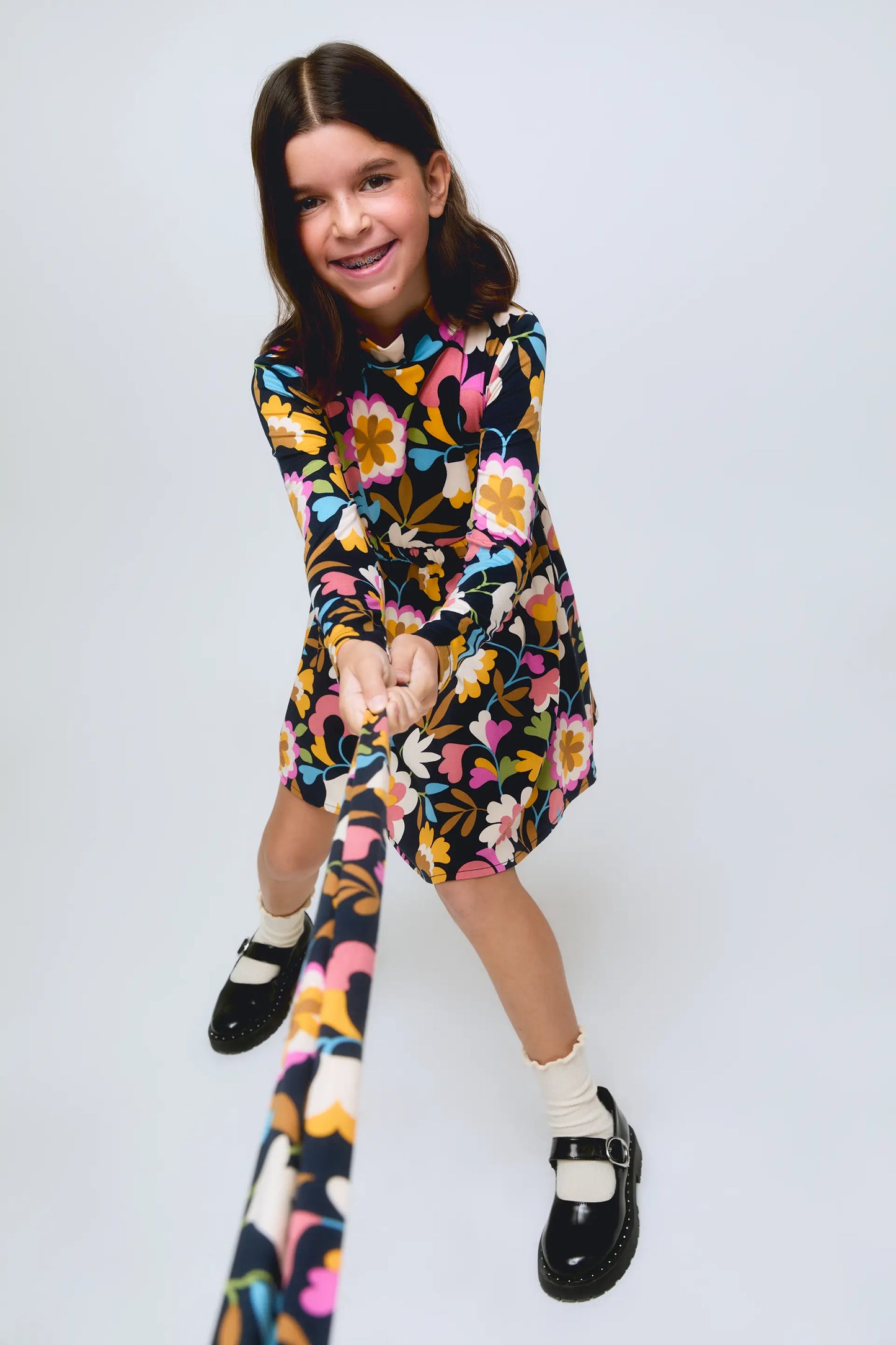 Gonna da bambina con stampa Baboushka