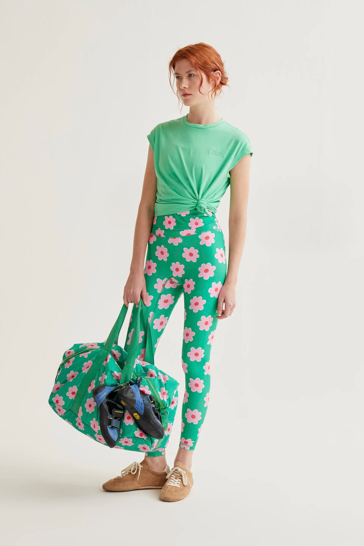 Maglietta verde 100% cotone