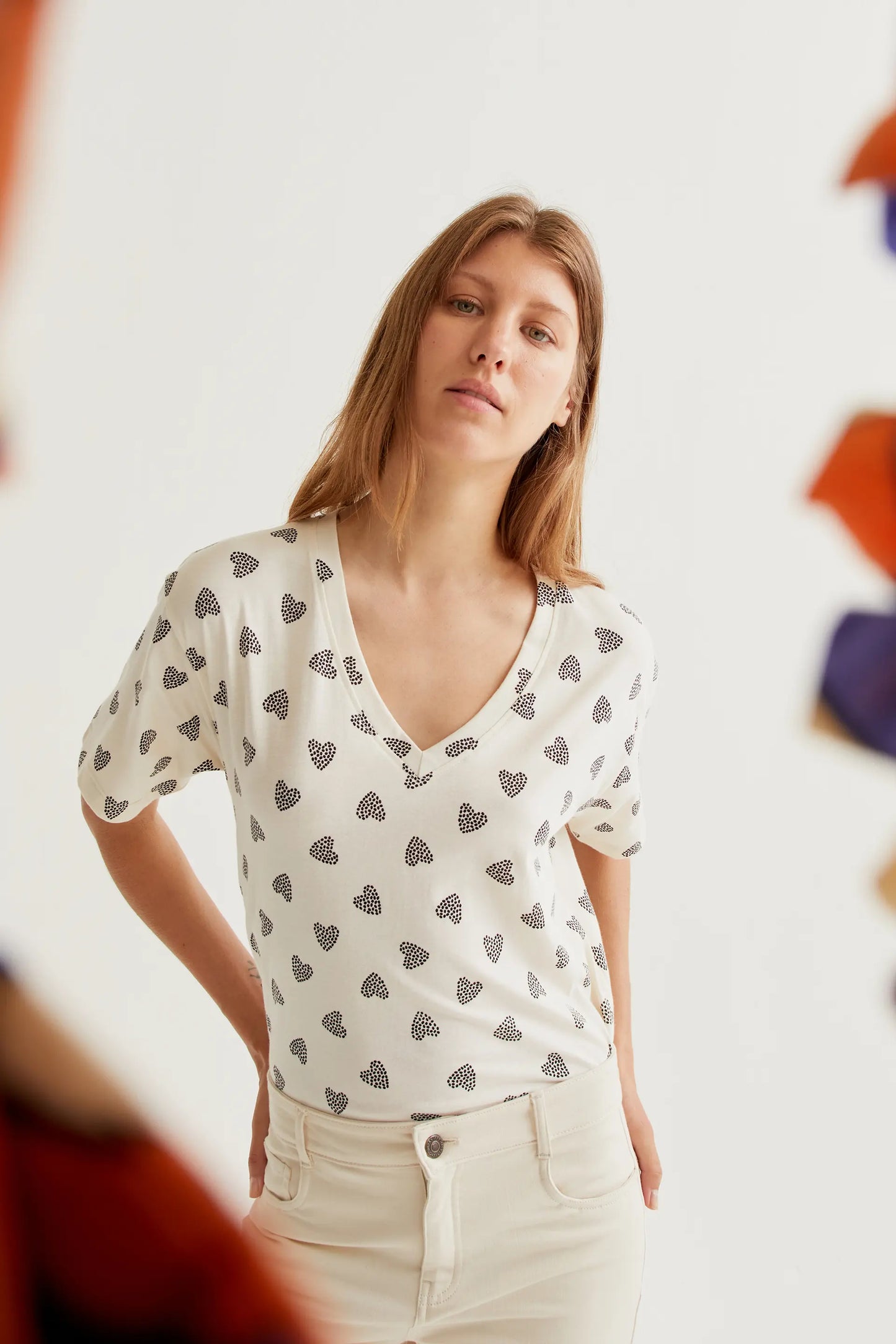 Camiseta con estampado Ladybug Black