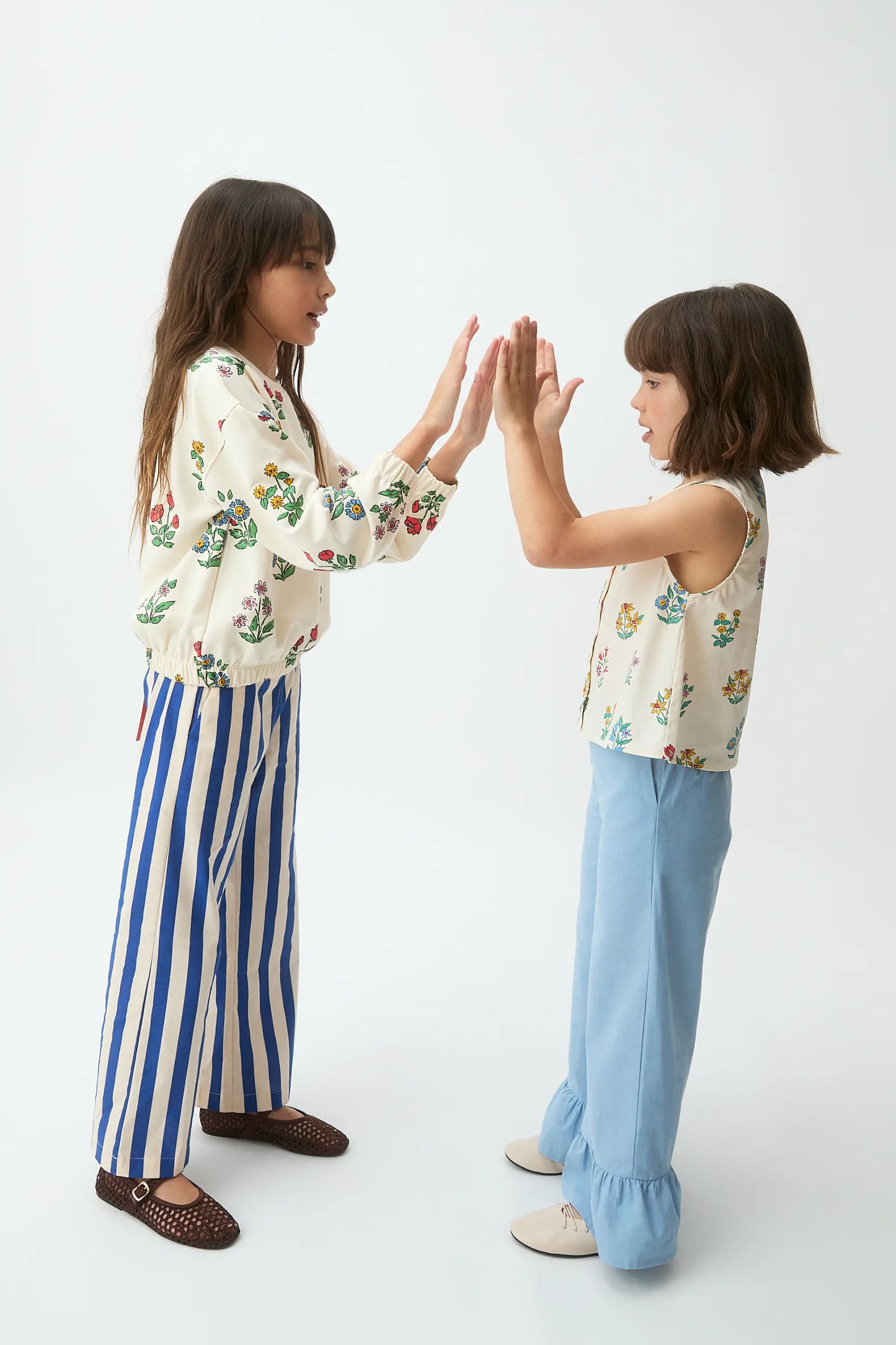 Top de niña 100% algodón con estampado Gardener