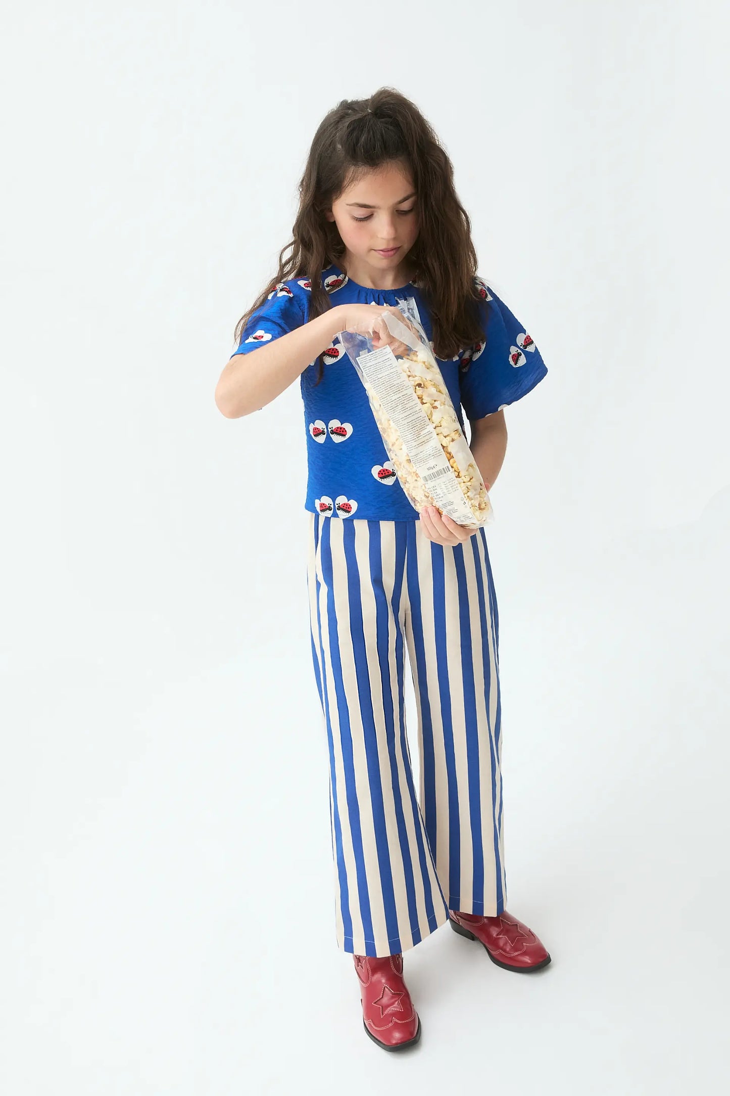 Top de niña con estampado Coccinella