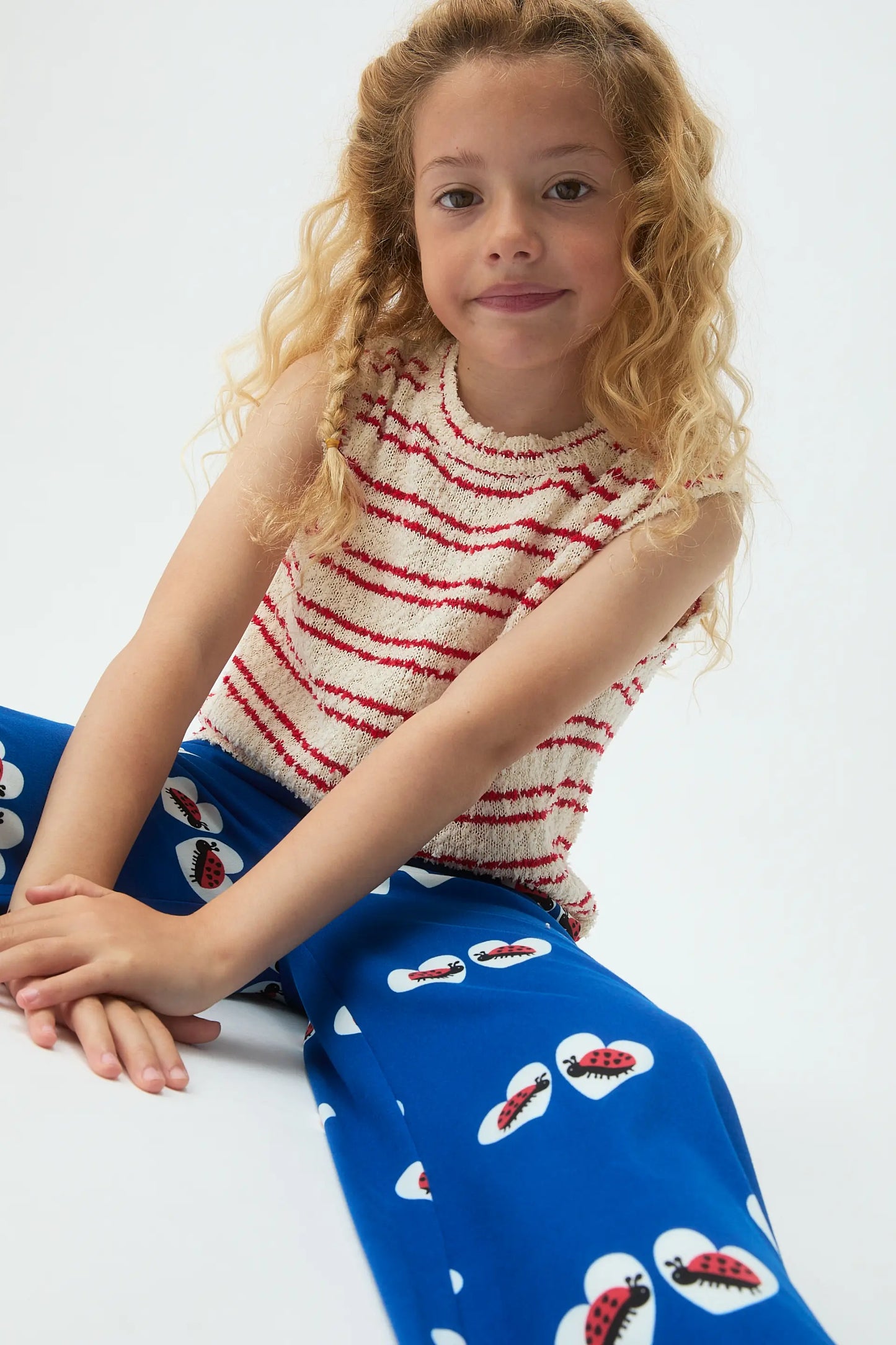 Pantalón de niña con estampado Coccinella