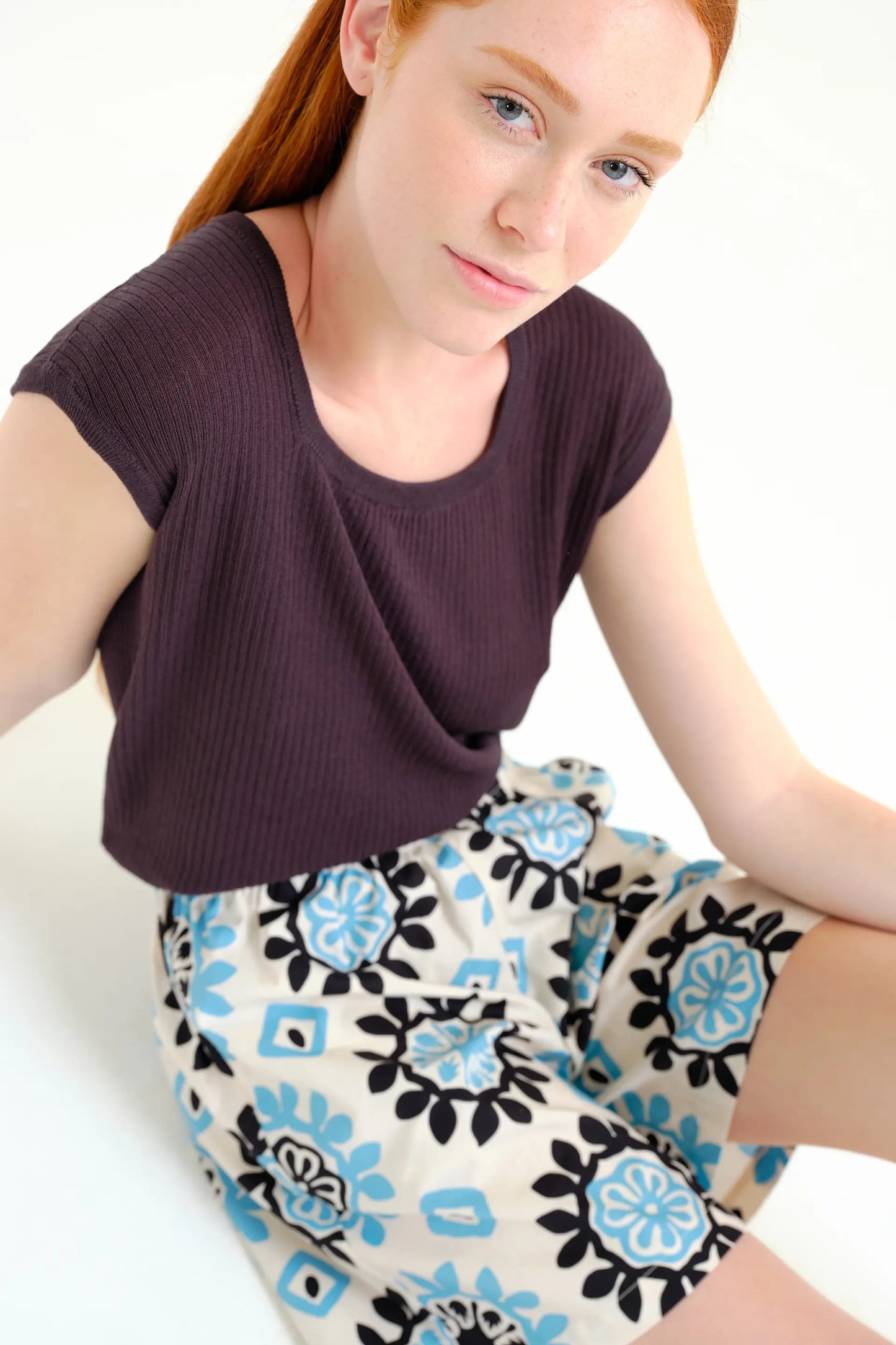 Shorts con estampado Waterfall