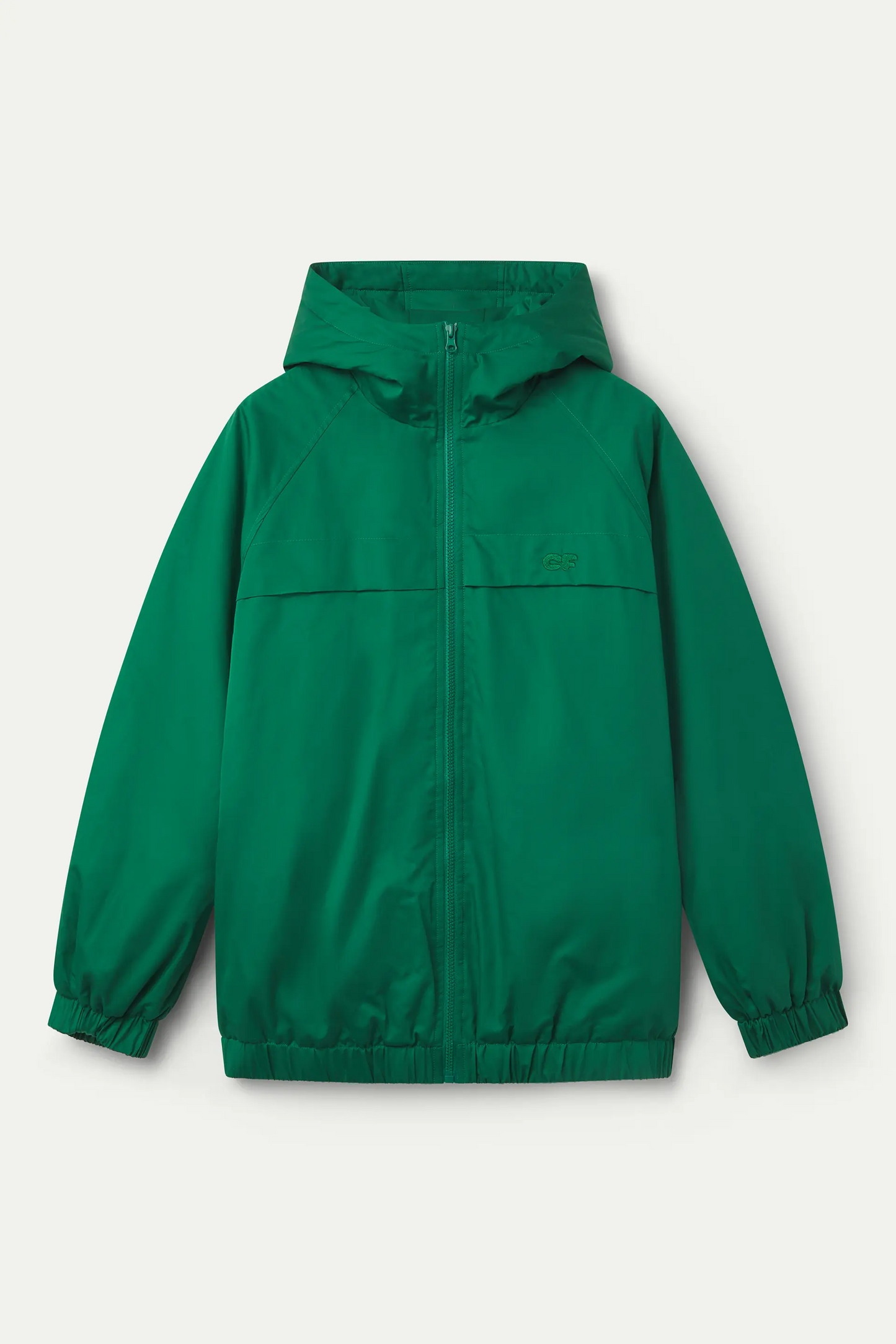 Chaqueta 100% algodón verde "CF"