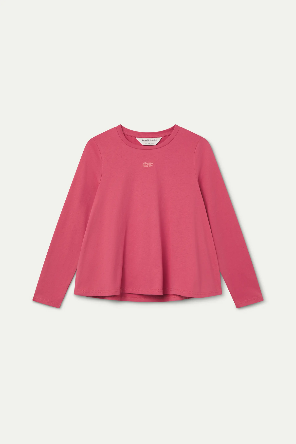 Camiseta 100% algodón rosa "CF"