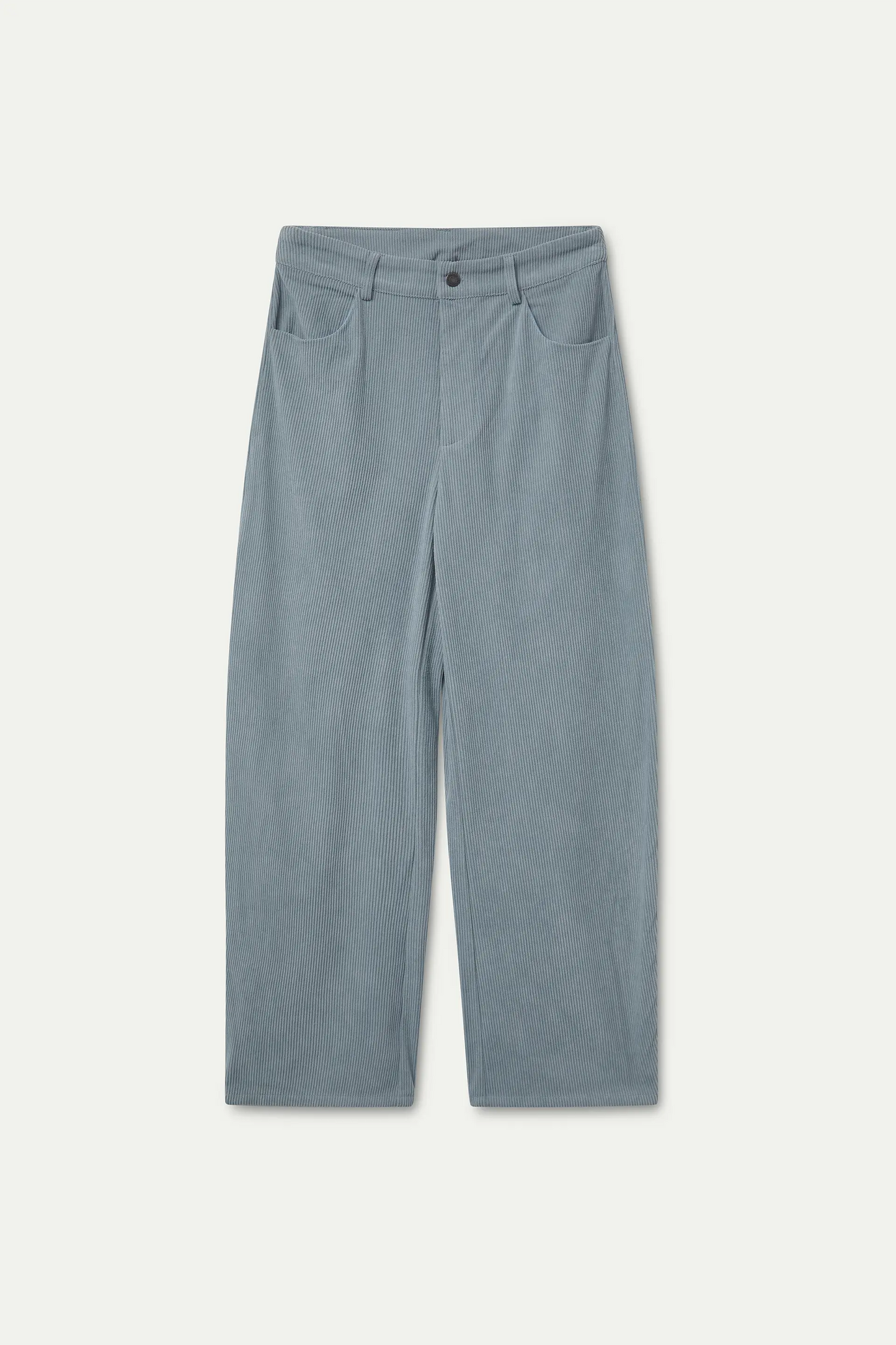 Pantalón de pana azul claro