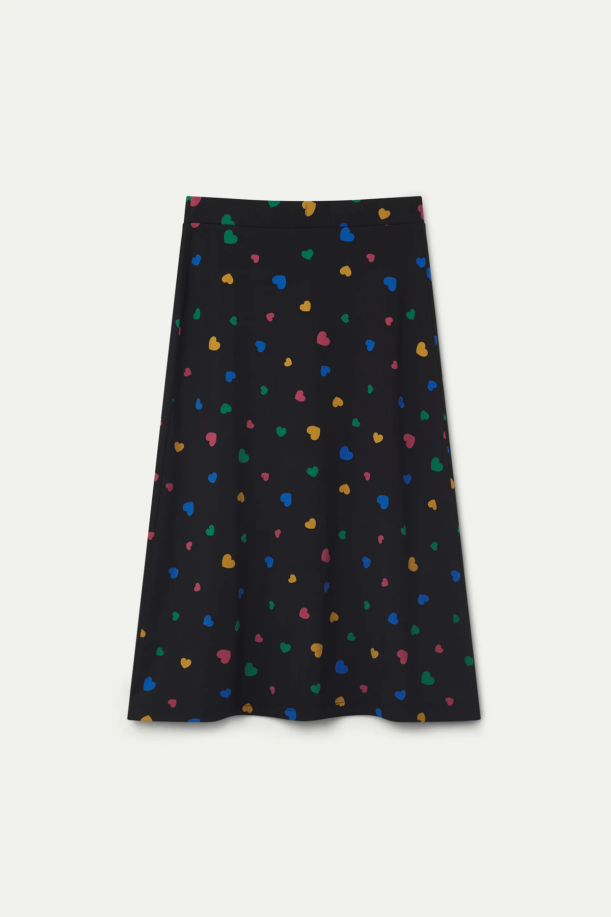 Midi skirt with Candy print