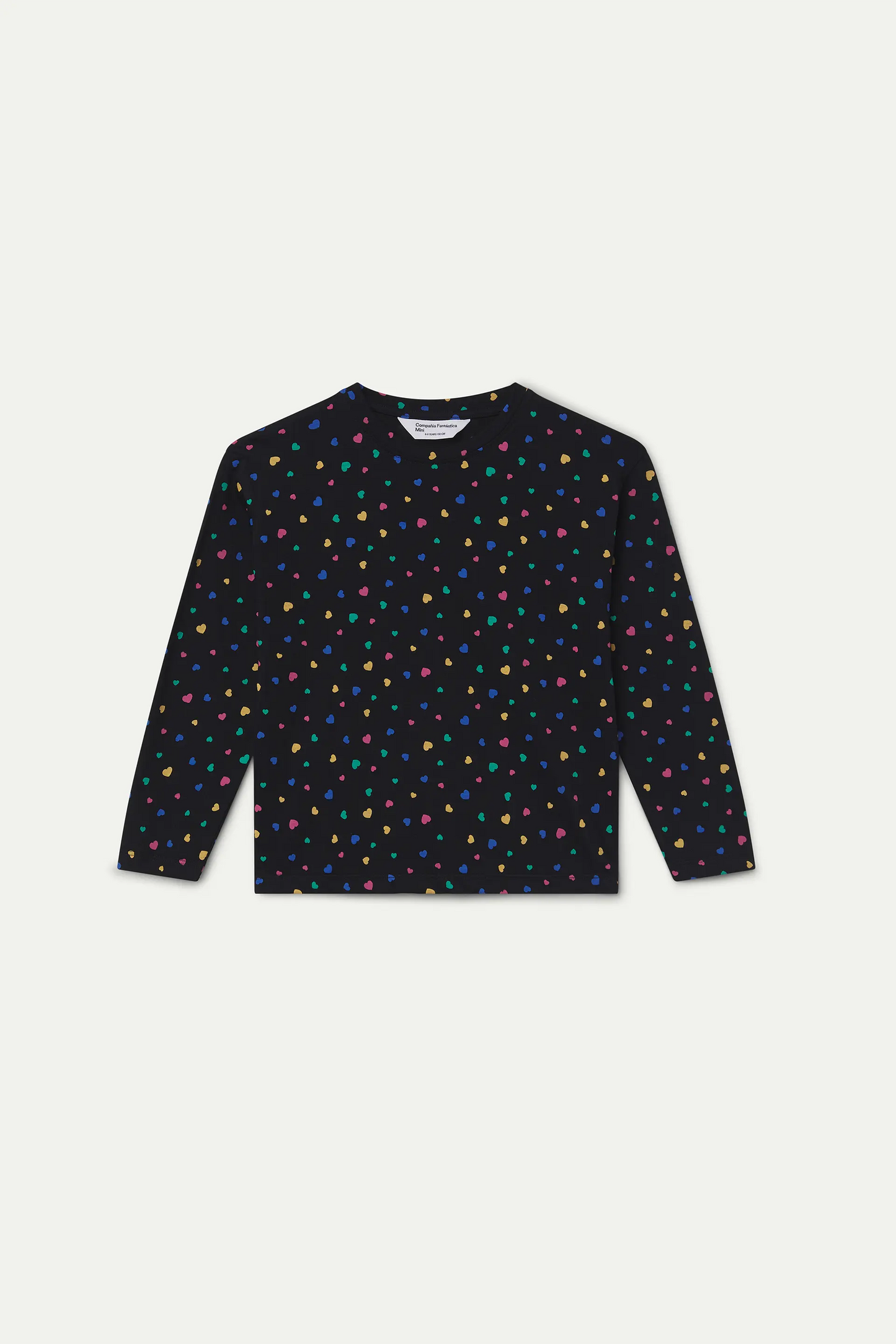 Girls' 100% cotton T-shirt with Candy print
