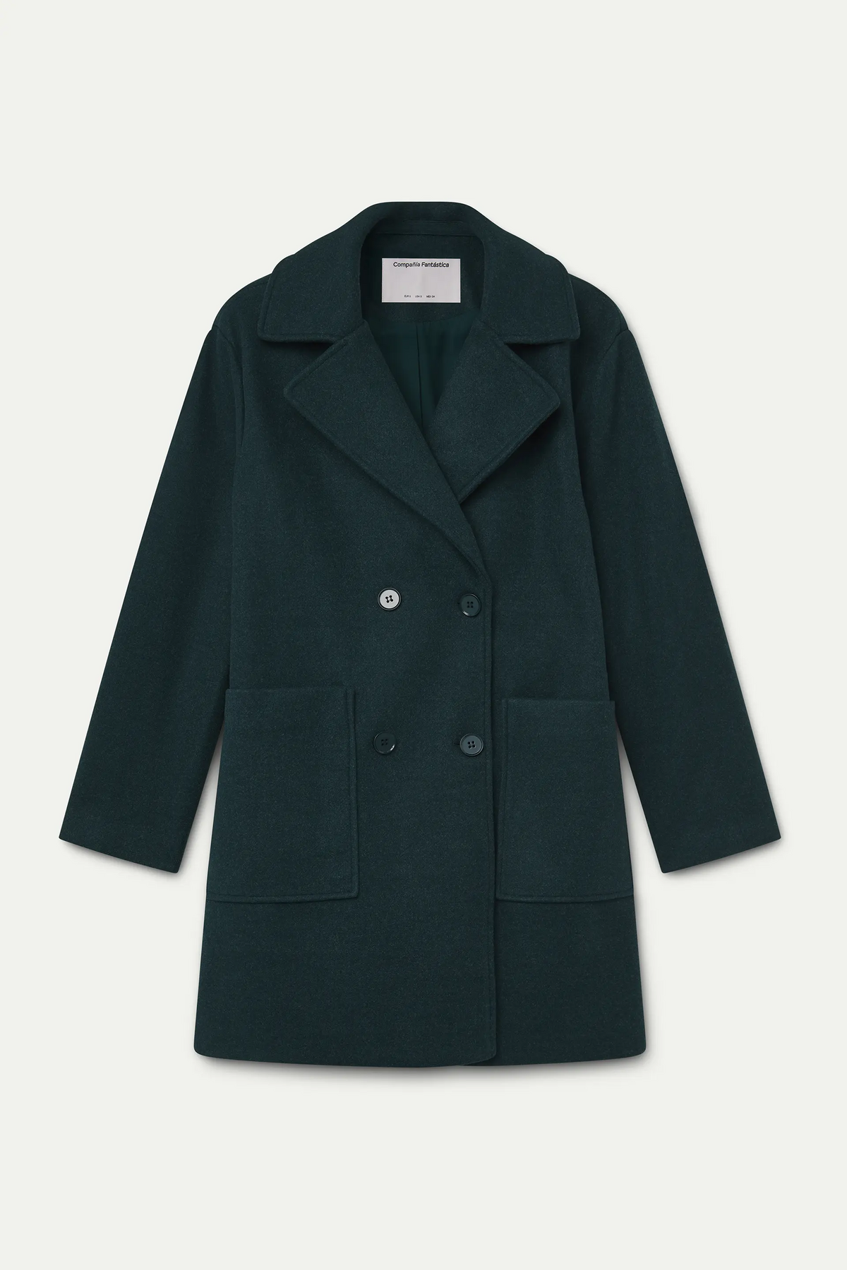 Dark green long coat