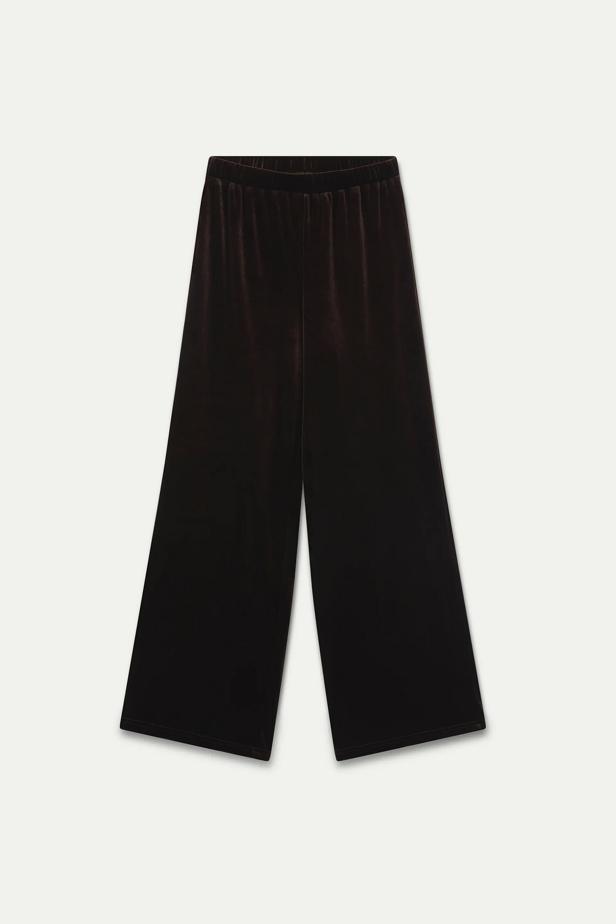 Brown velvet pants
