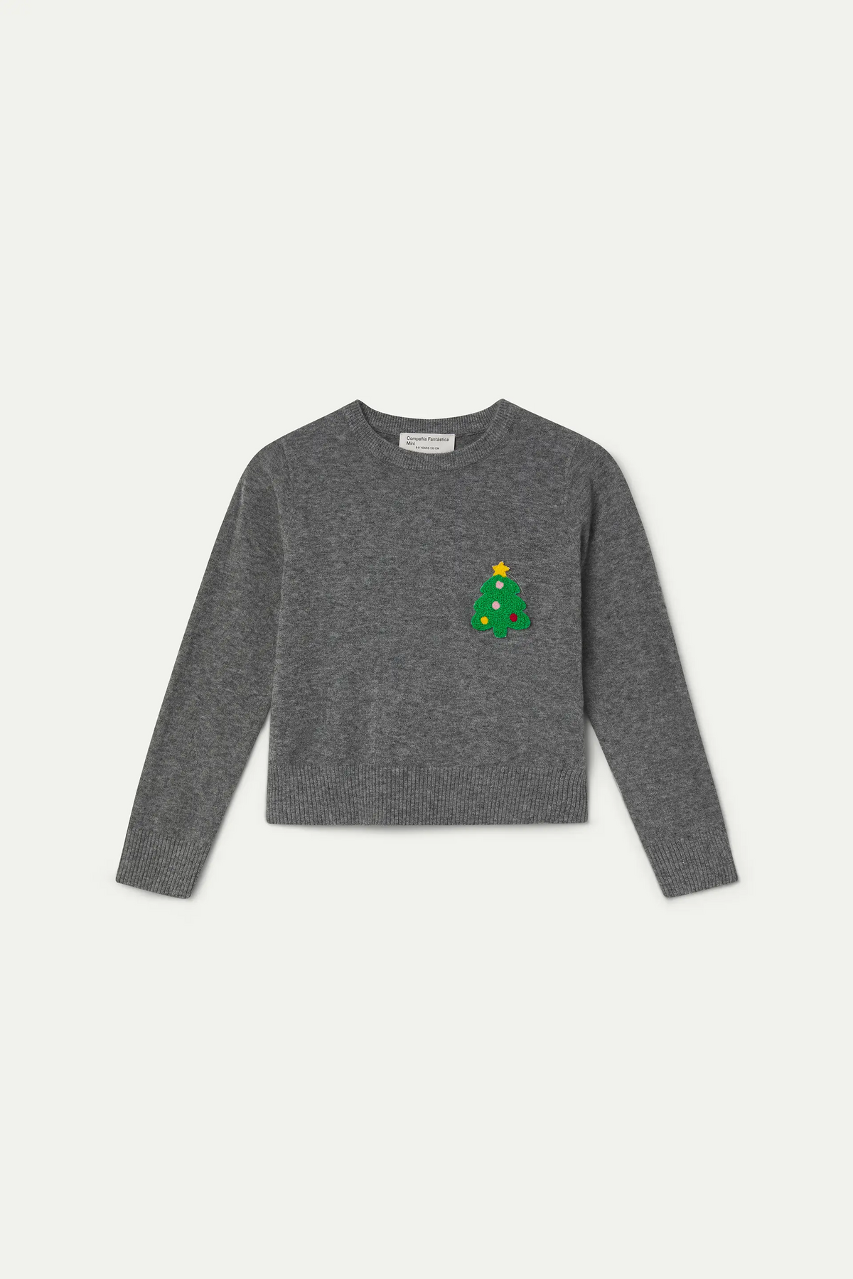 Jersey unisex con detalle de árbol de navidad