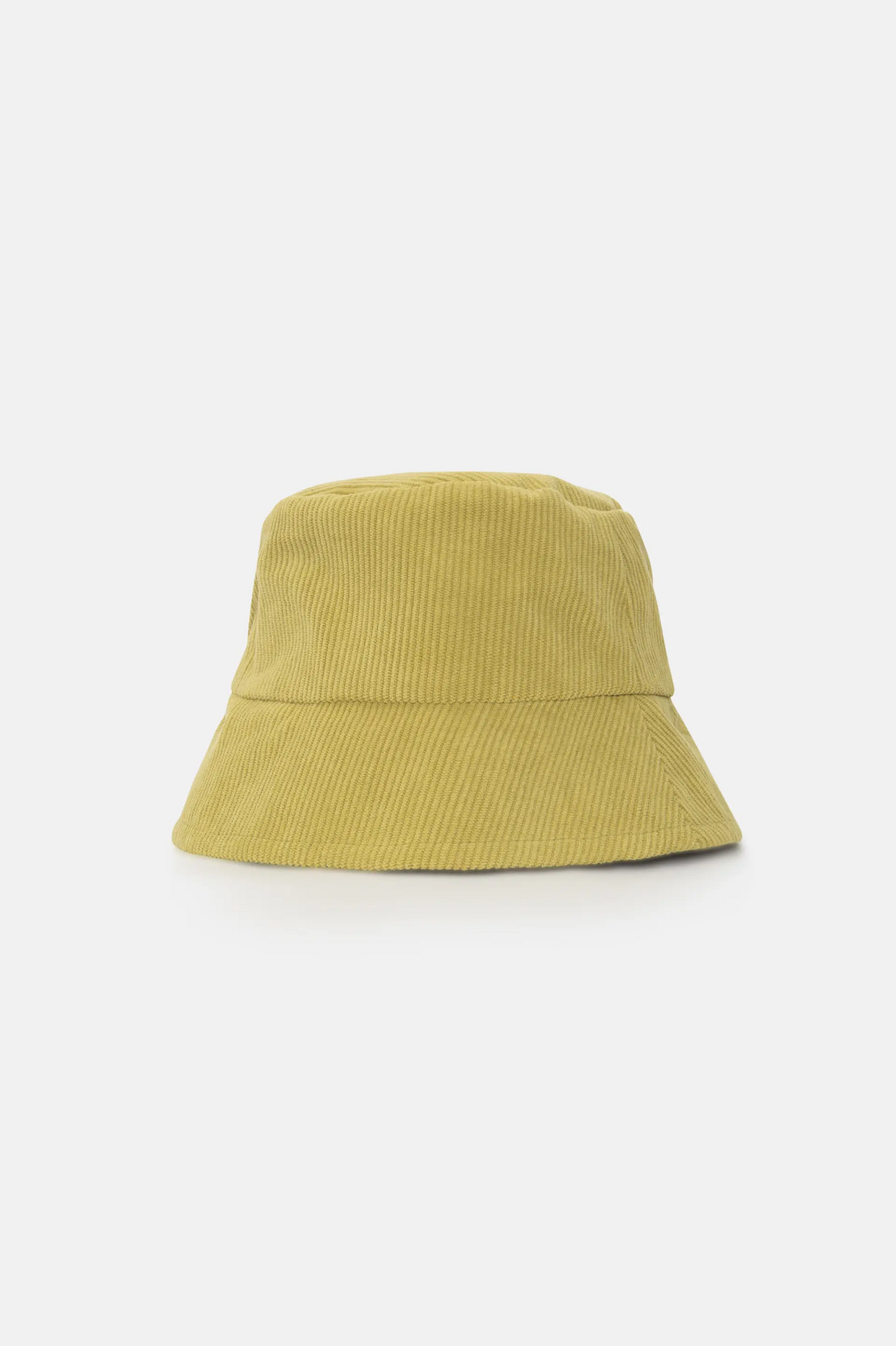 Green corduroy bucket hat