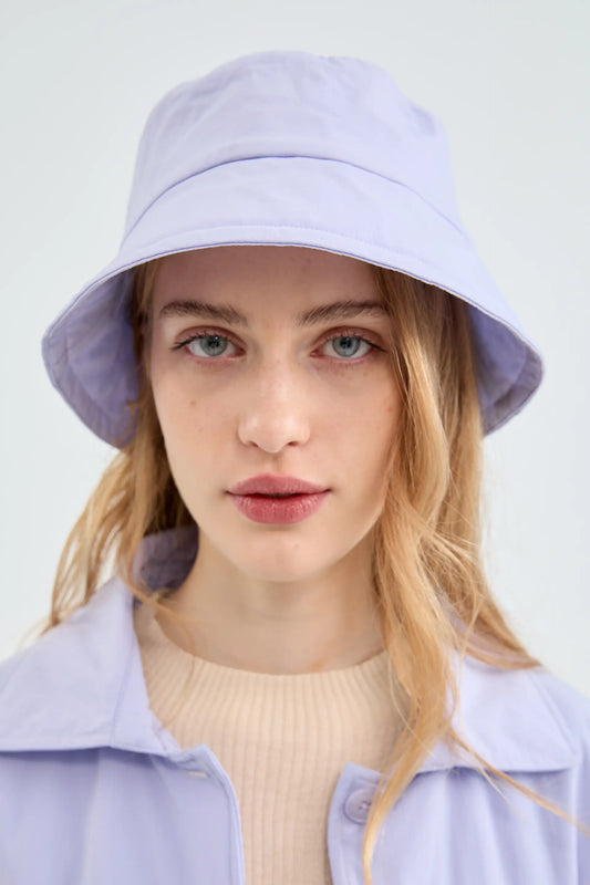 Lilac bucket hat