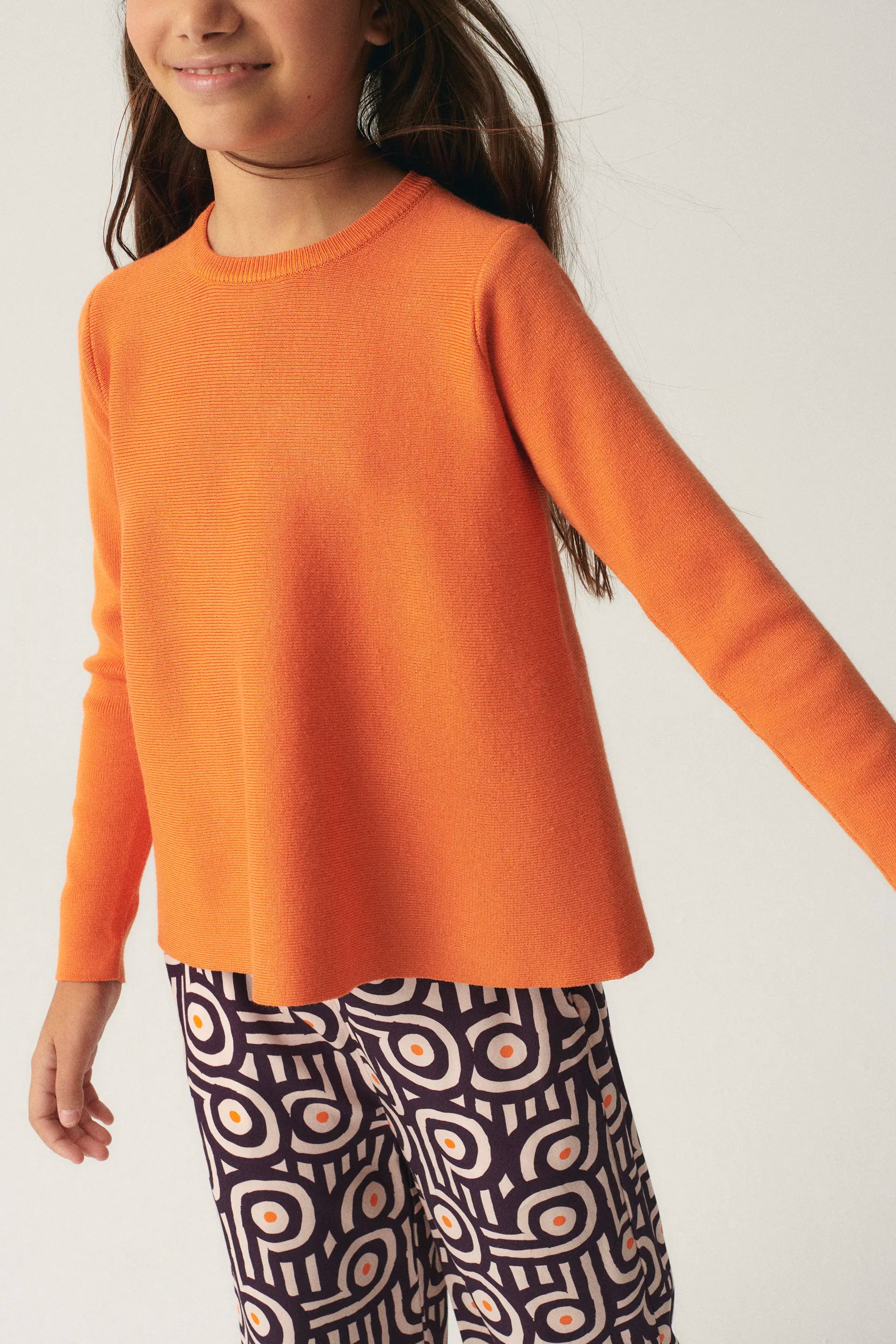 Girls orange jumper outlet