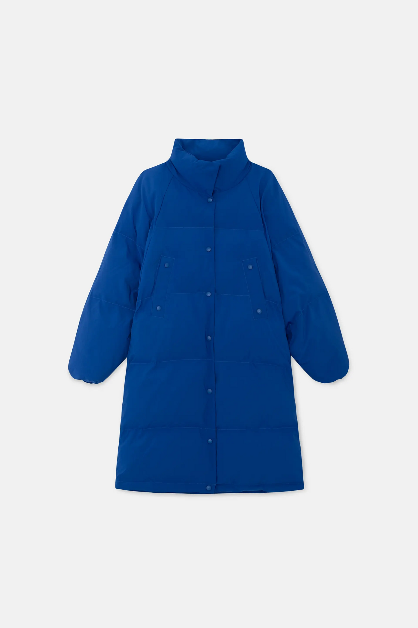 Piumino oversize blu