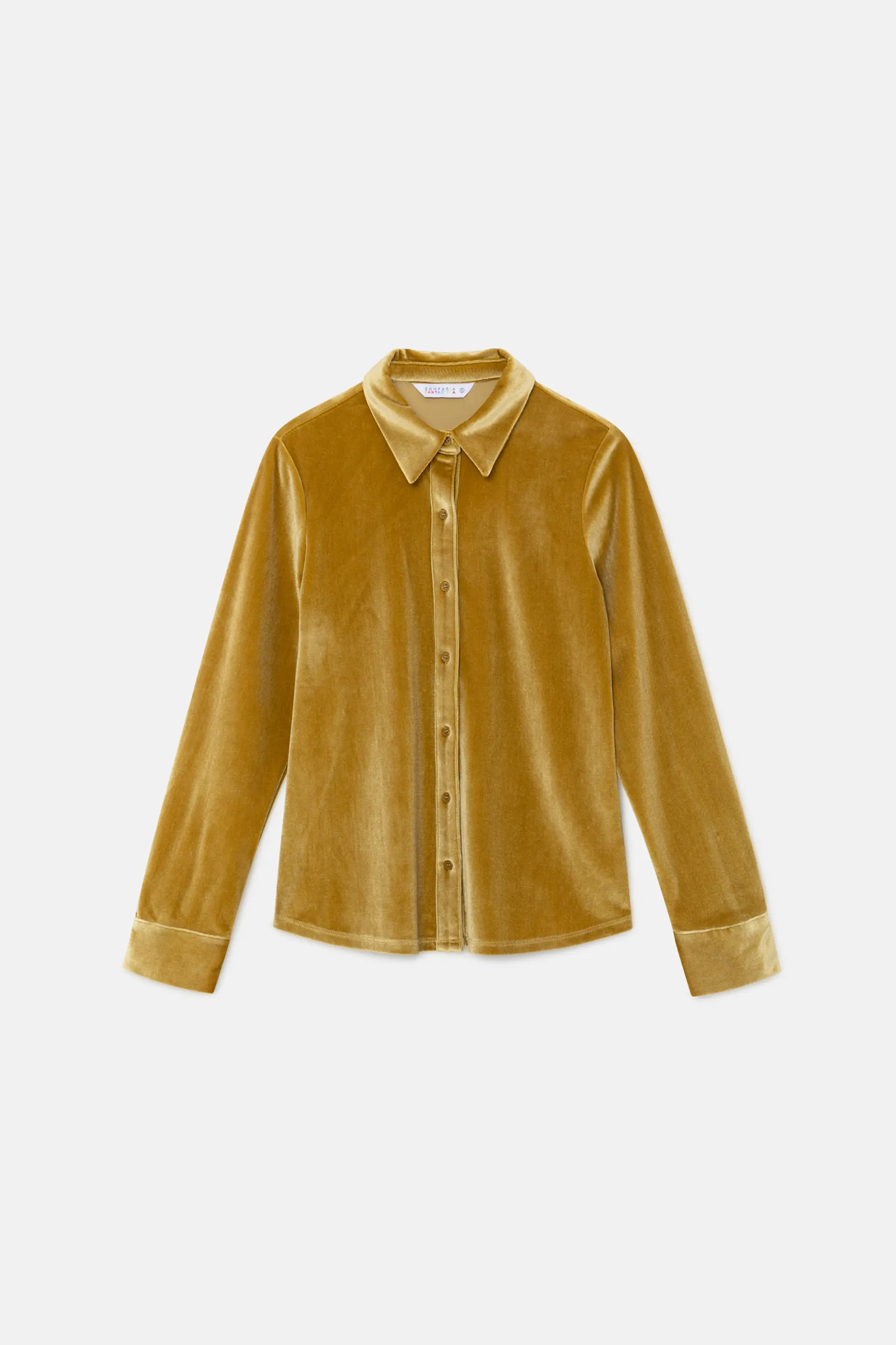 Yellow long sleeve and velvet shirt Fantastic Company Compa a