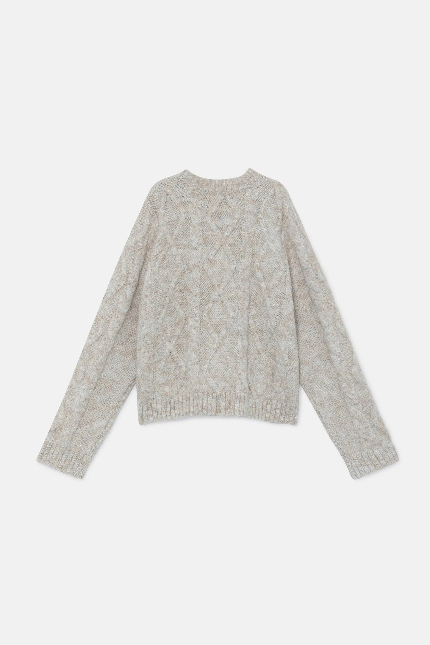 Maglione aran beige unisex