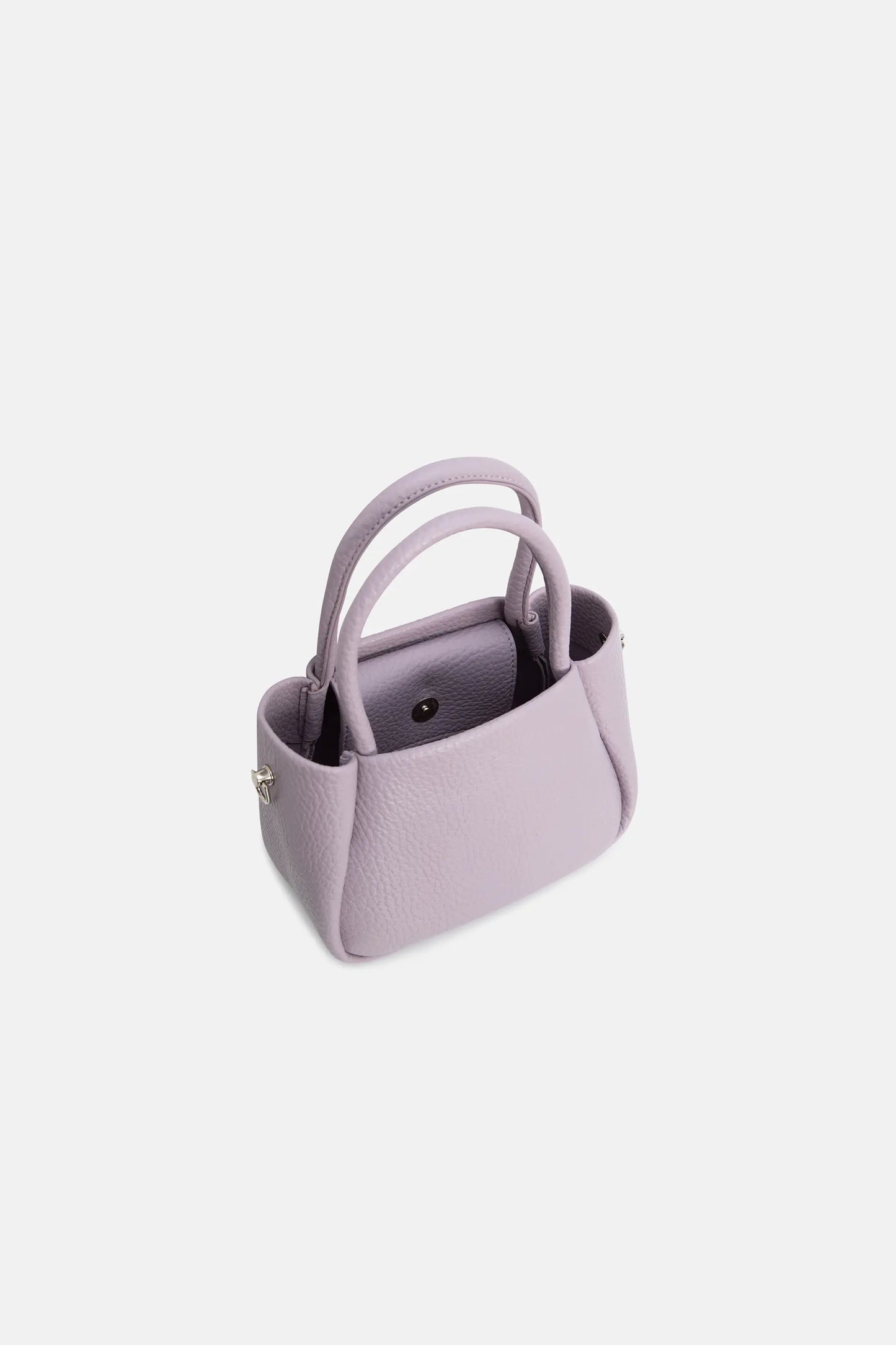 Lilac mini shopper bag