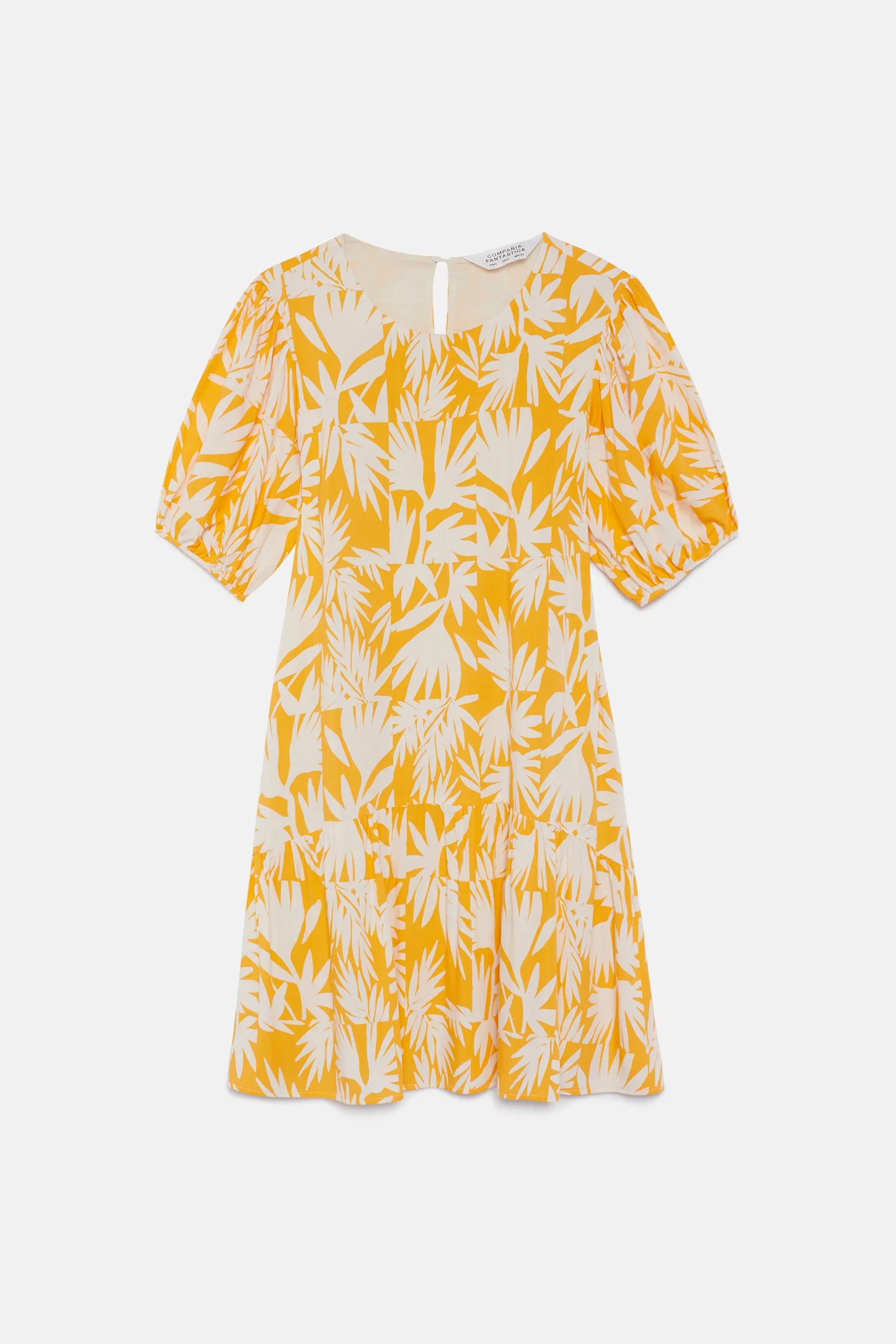 Palm Spring Floral Short Dress