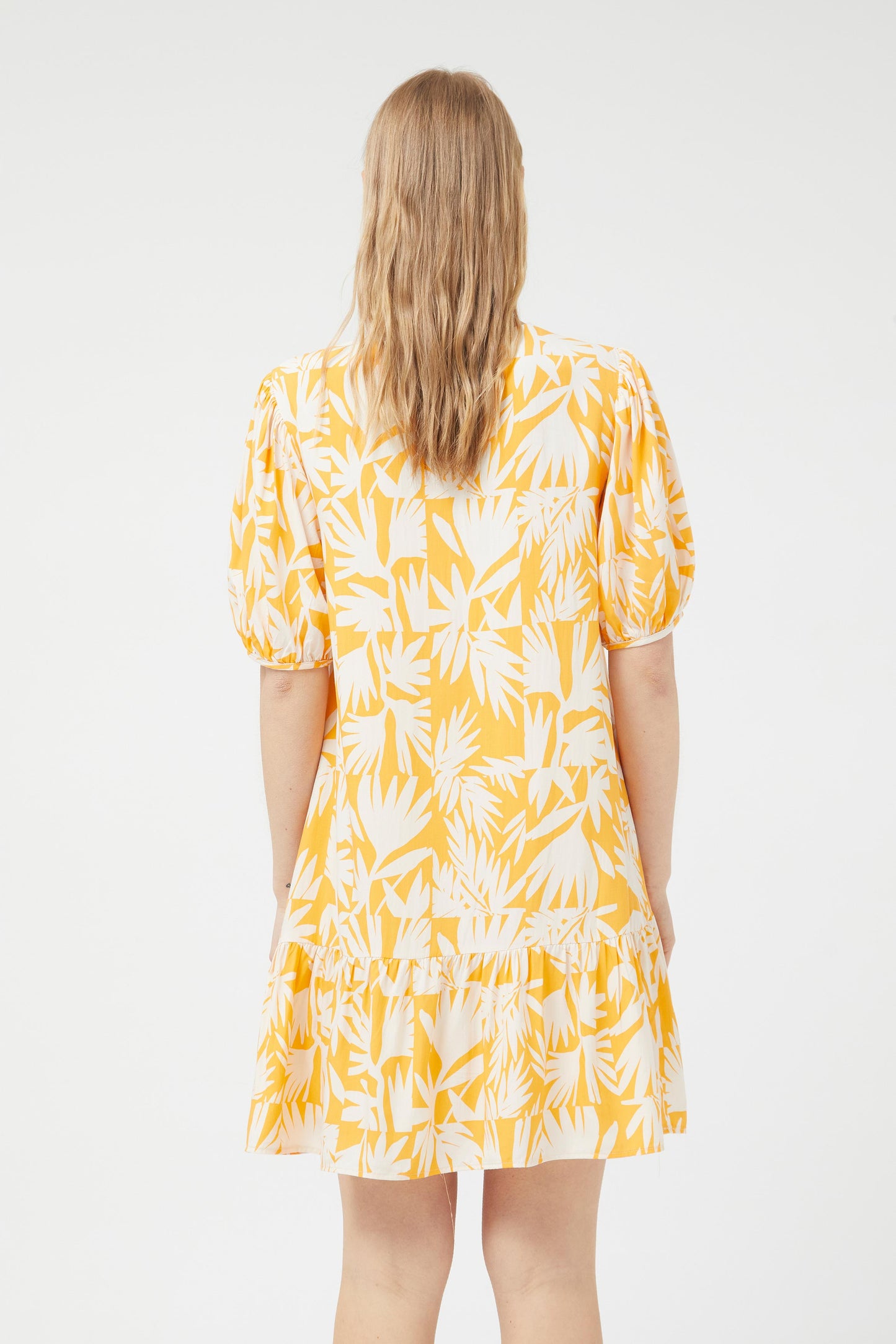 Palm Spring Floral Short Dress