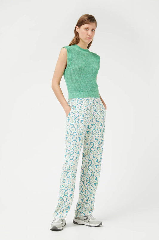 Floral Swamp Straight Pants