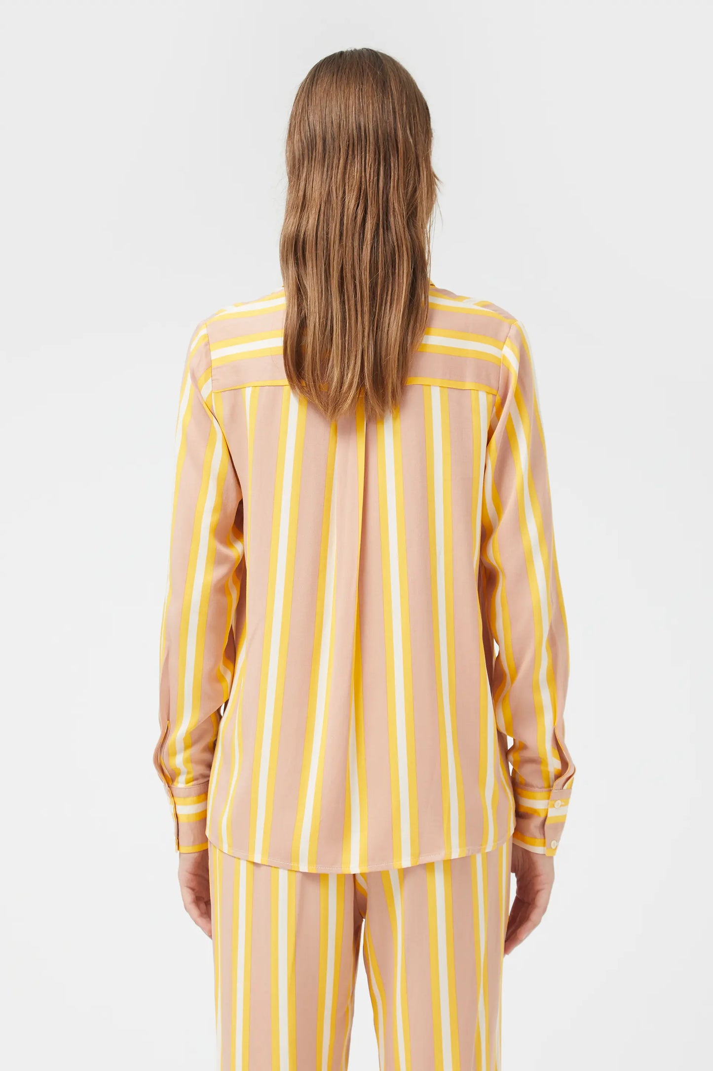 Yellow striped shirt