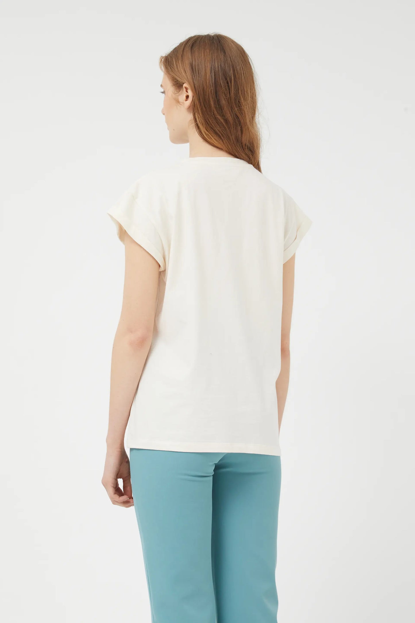 White Yuzu short sleeve t-shirt