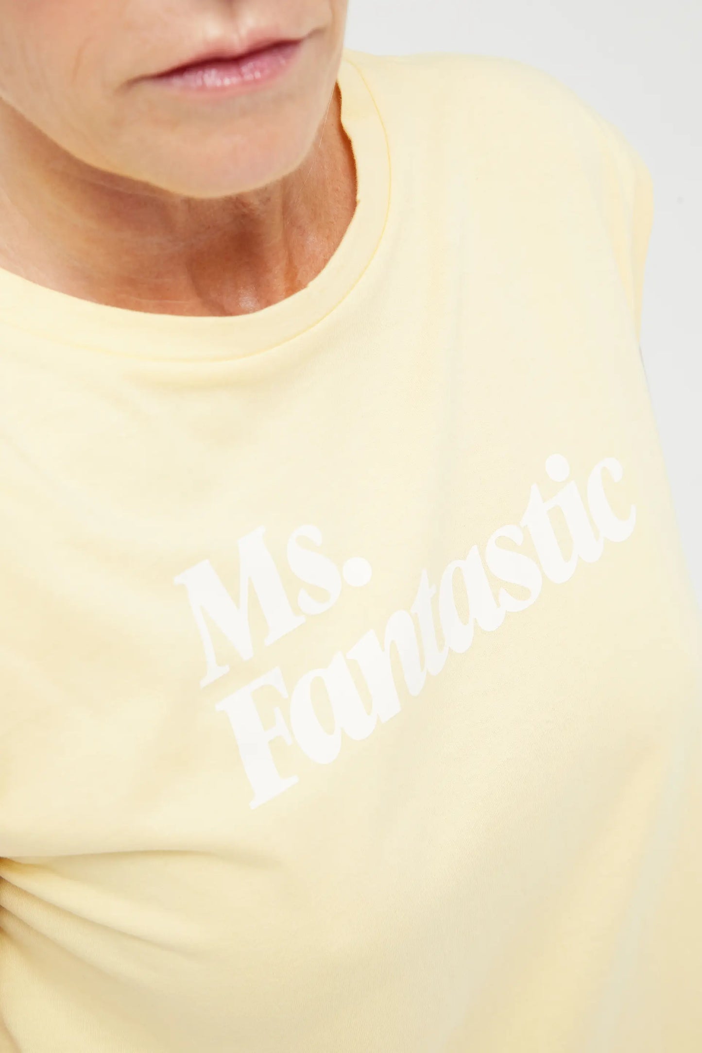 Camiseta manga corta Ms Fantastic blanca