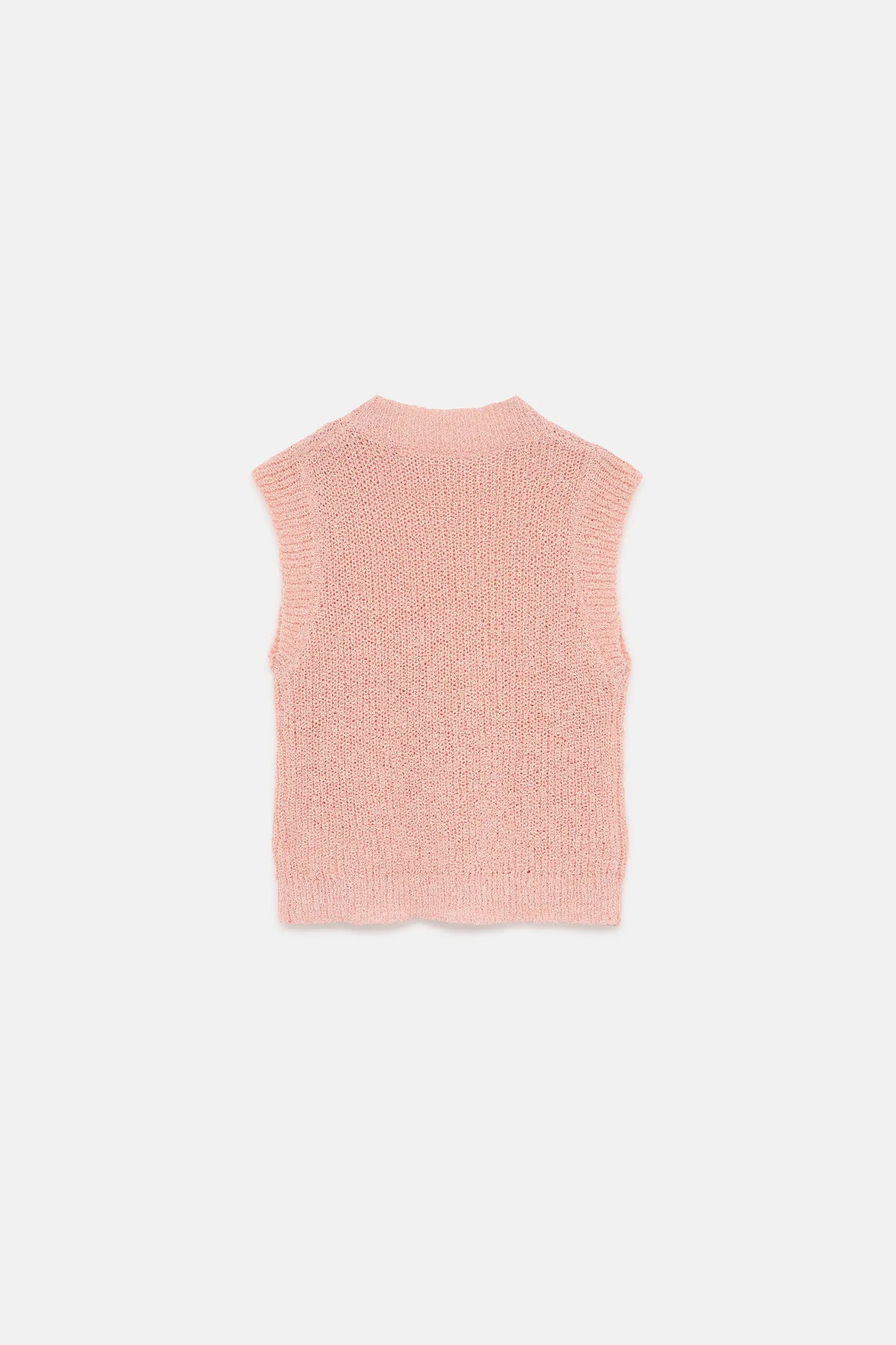 Girl's pink sleeveless top