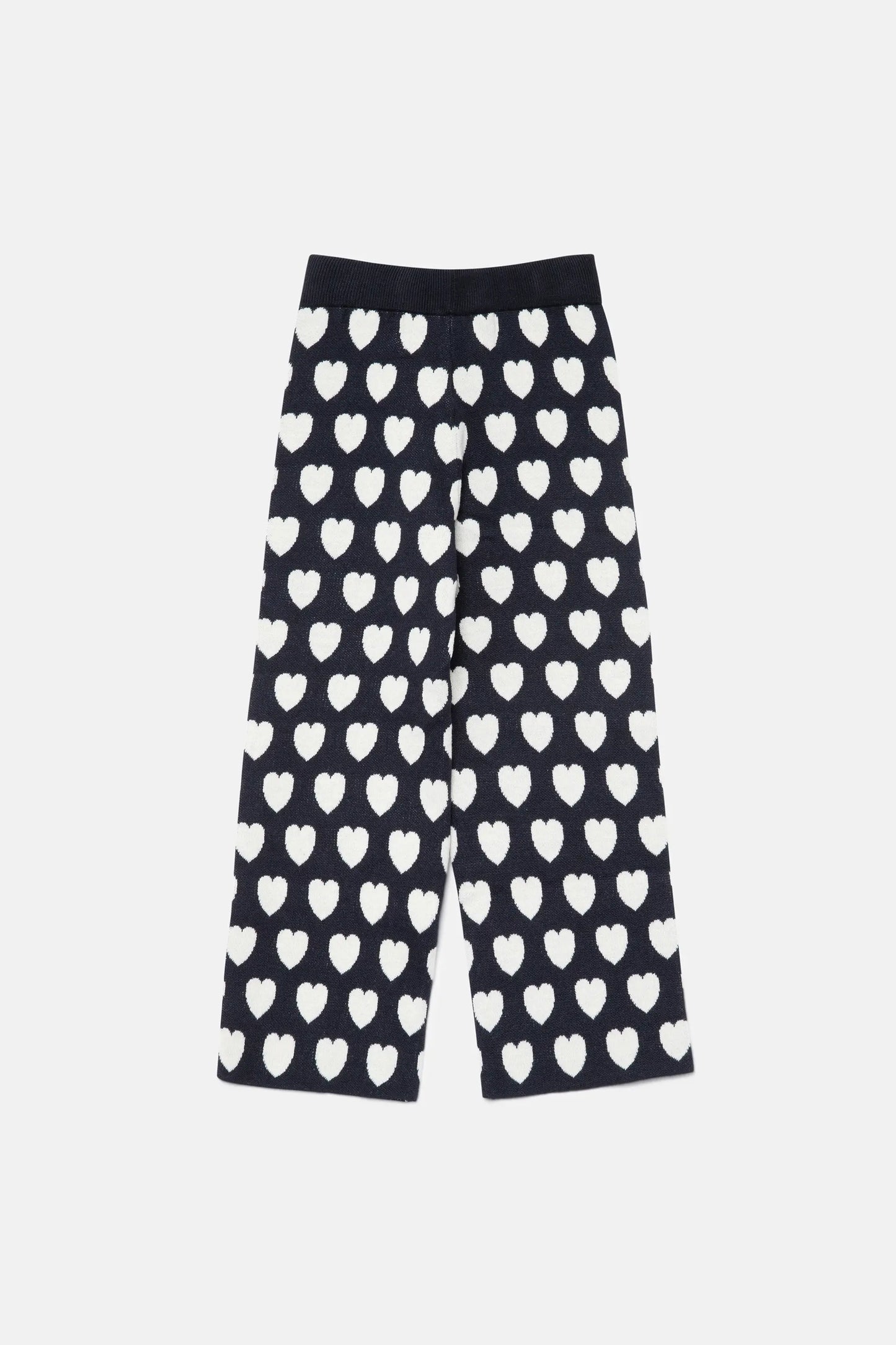Girl's heart-print pants
