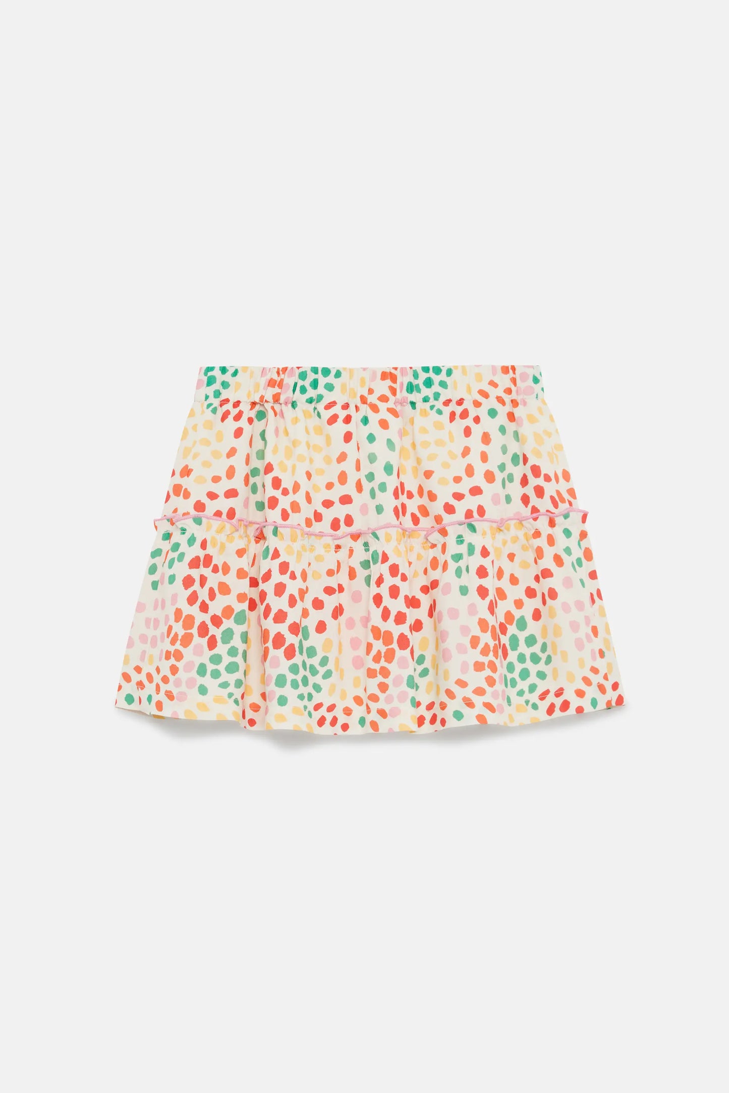 Macula polka dot girl's short skirt