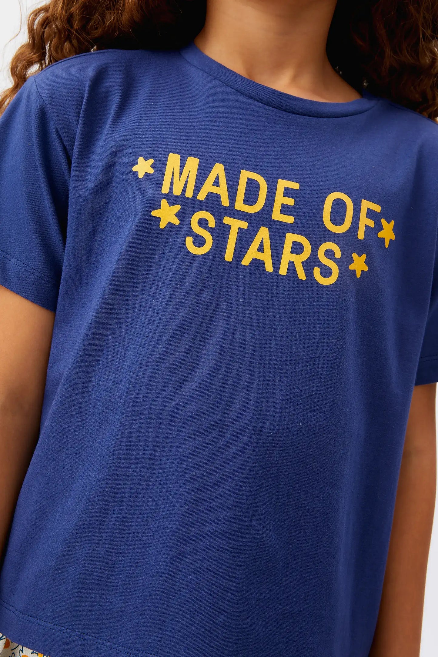T-shirt unisex con stelle blu