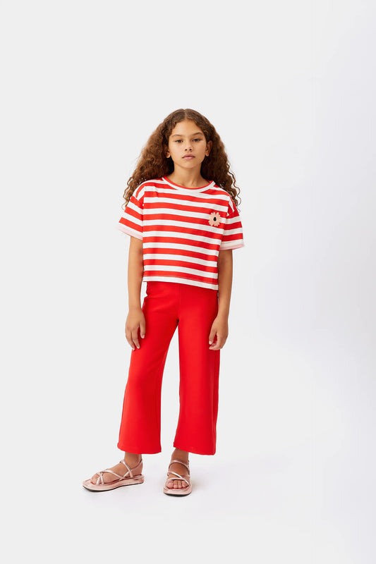 Red Striped Unisex T-shirt
