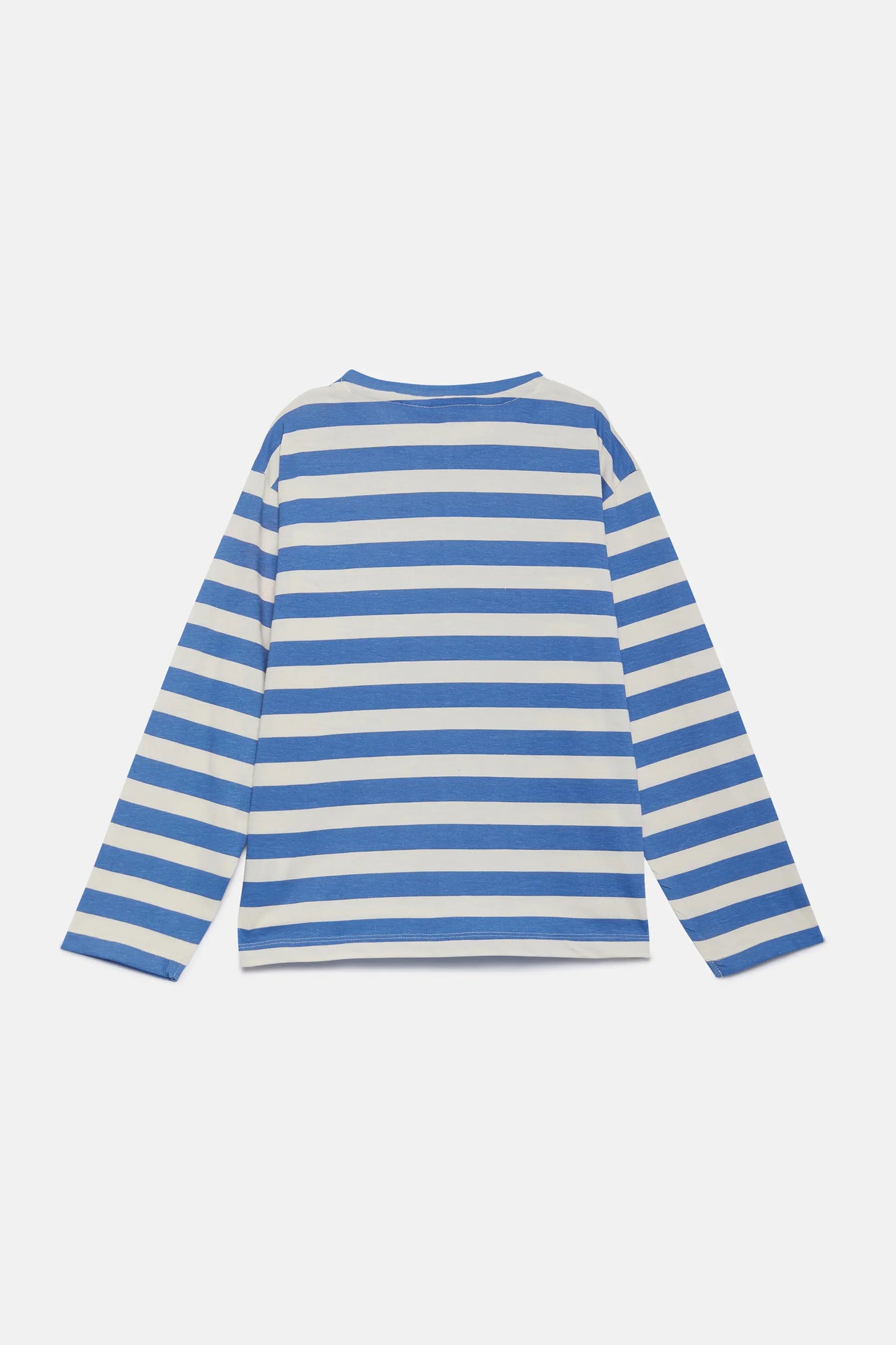 Blue Striped Unisex T-shirt