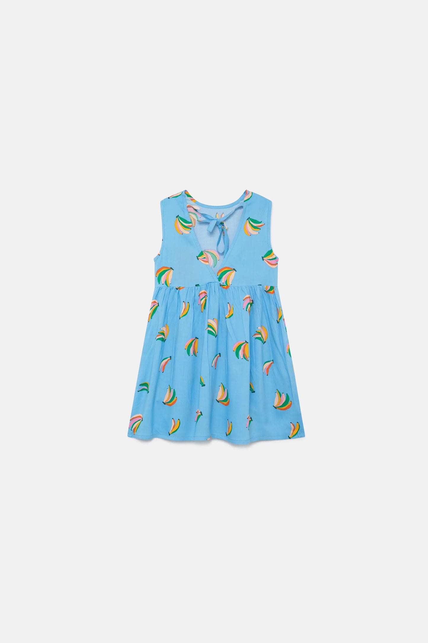 Vestido corto de niña de plátanos Musa