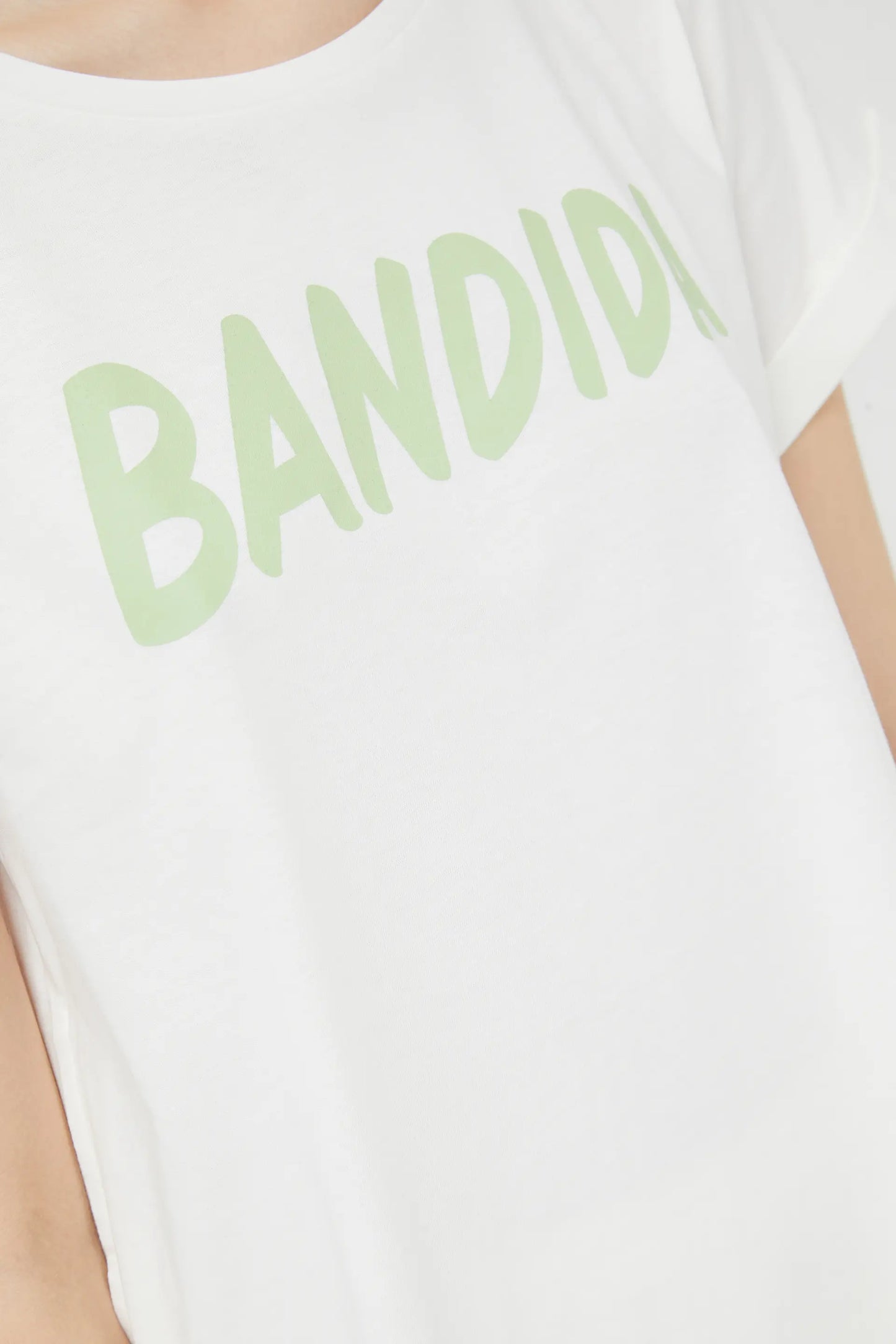 Camiseta Bandida blanca